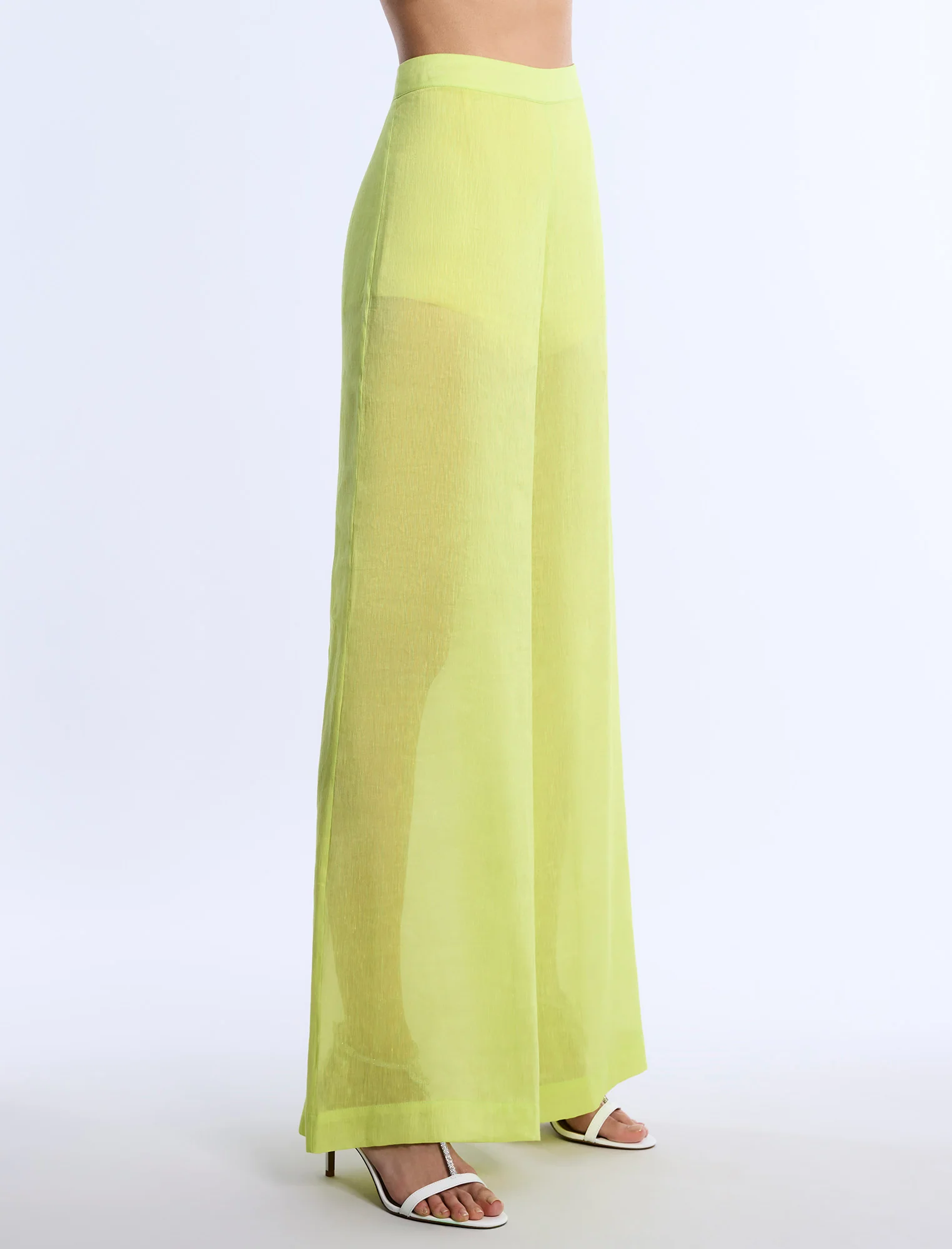 Airy Sheer Textured Pant - Image 4
