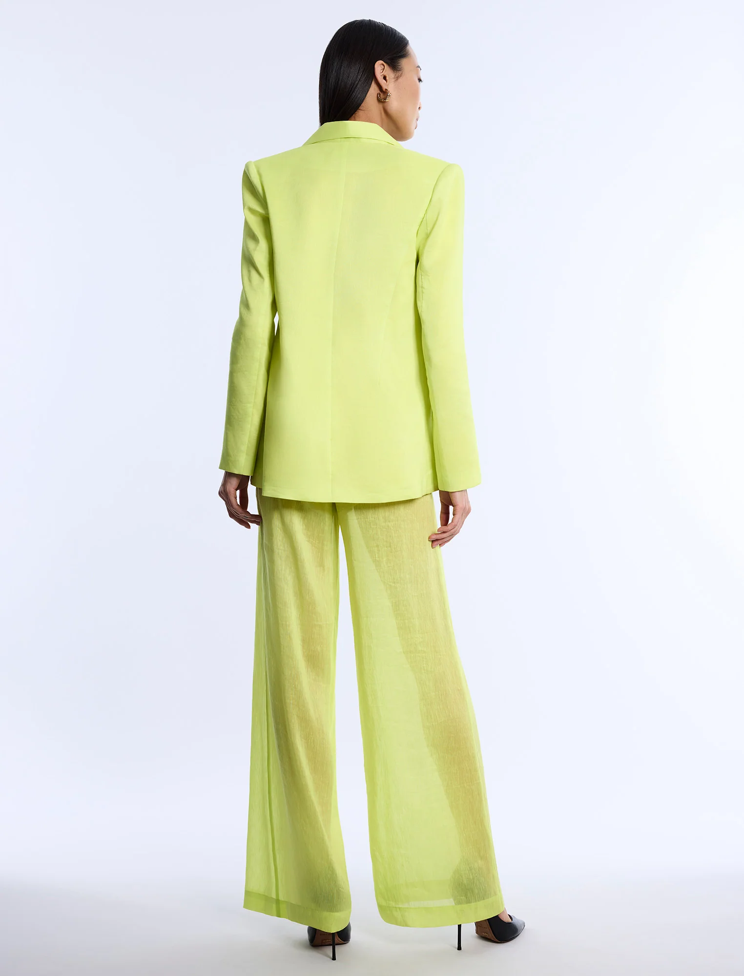 Airy Textured Blazer - Image 3