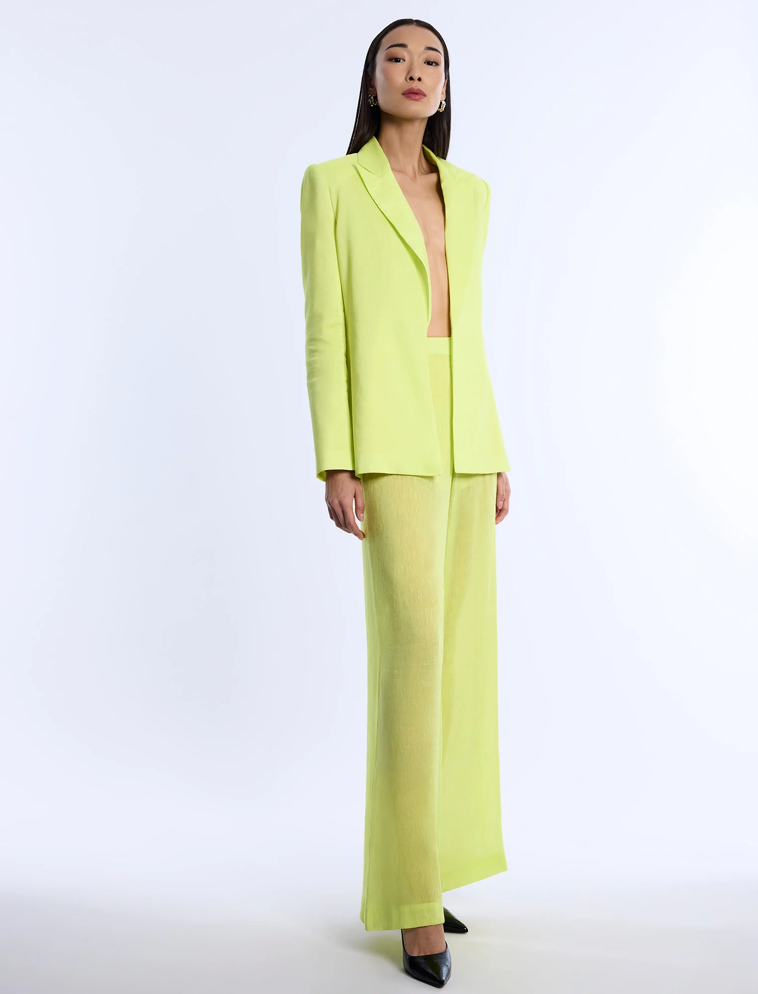Airy Textured Blazer - Image 4