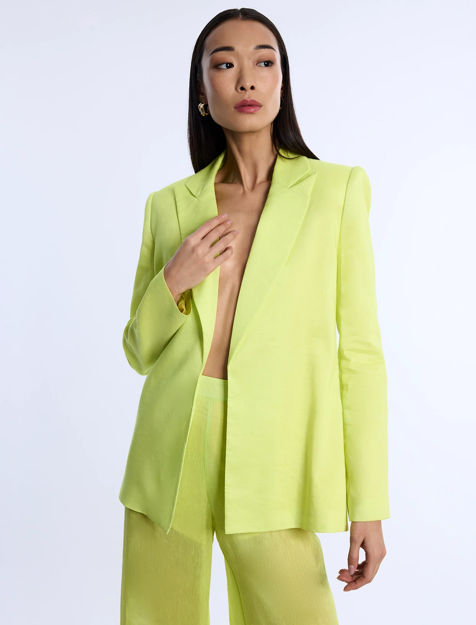 Airy Textured Blazer - Image 6
