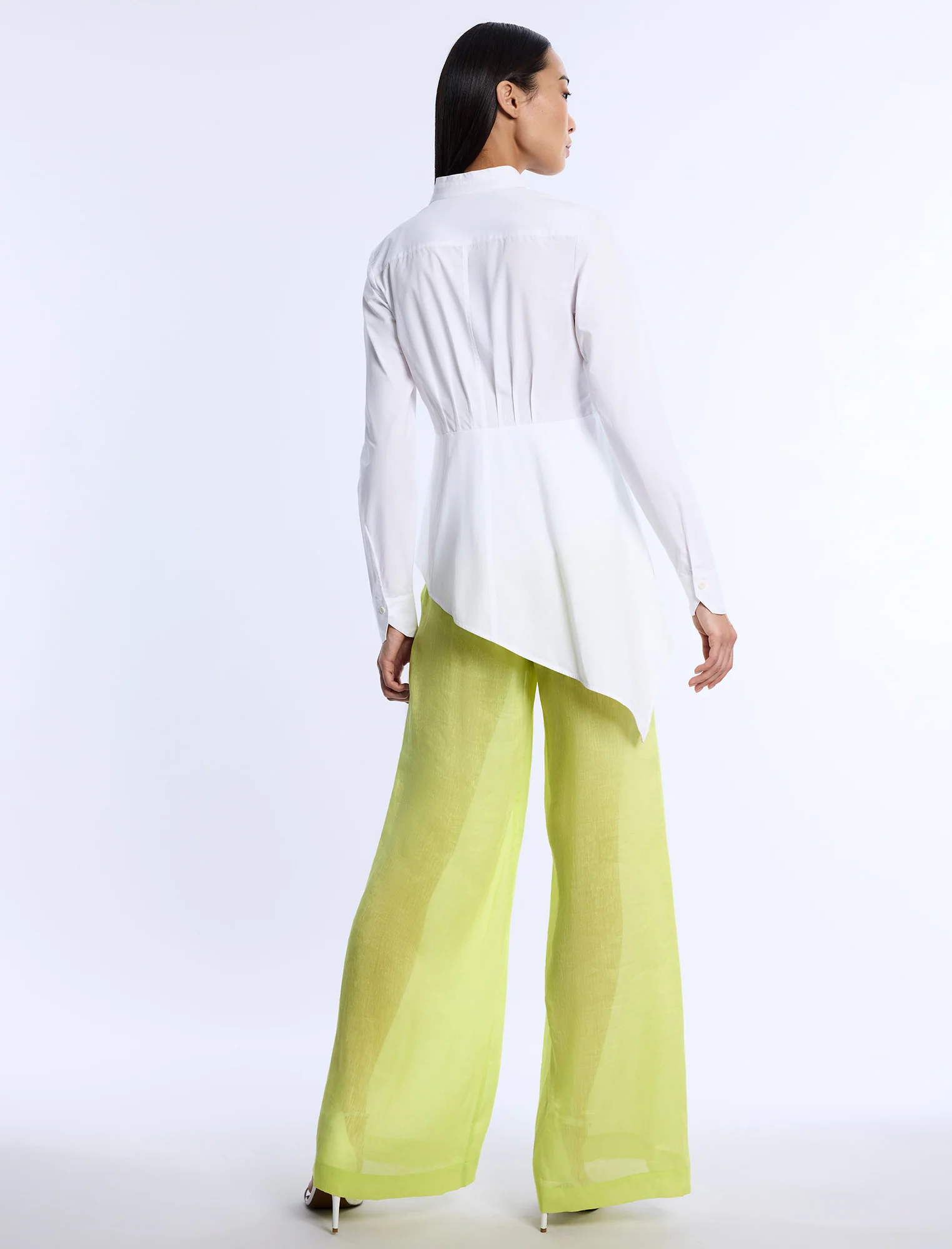 Asymmetrical Hem Shirt - Image 2