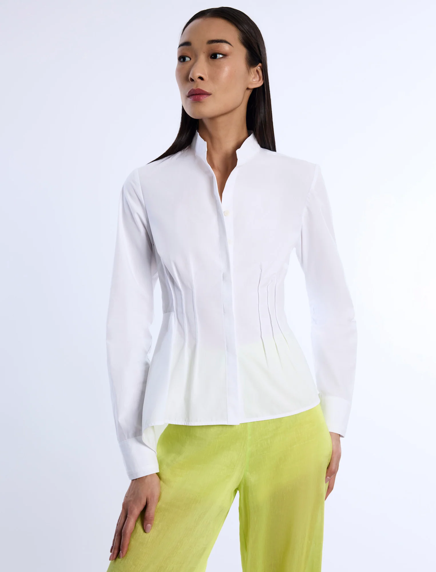 Asymmetrical Hem Shirt - Image 5