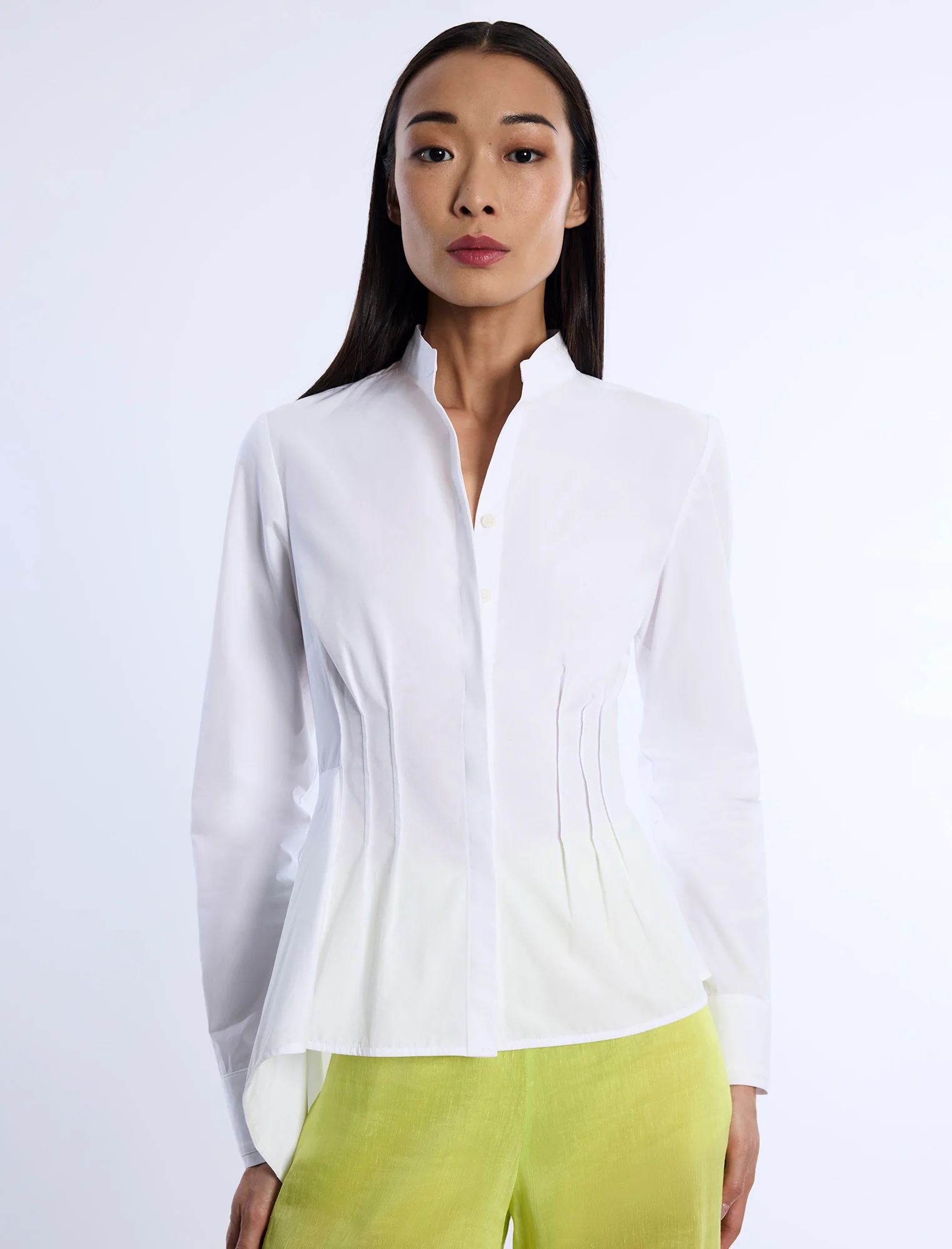 Asymmetrical Hem Shirt - Image 6