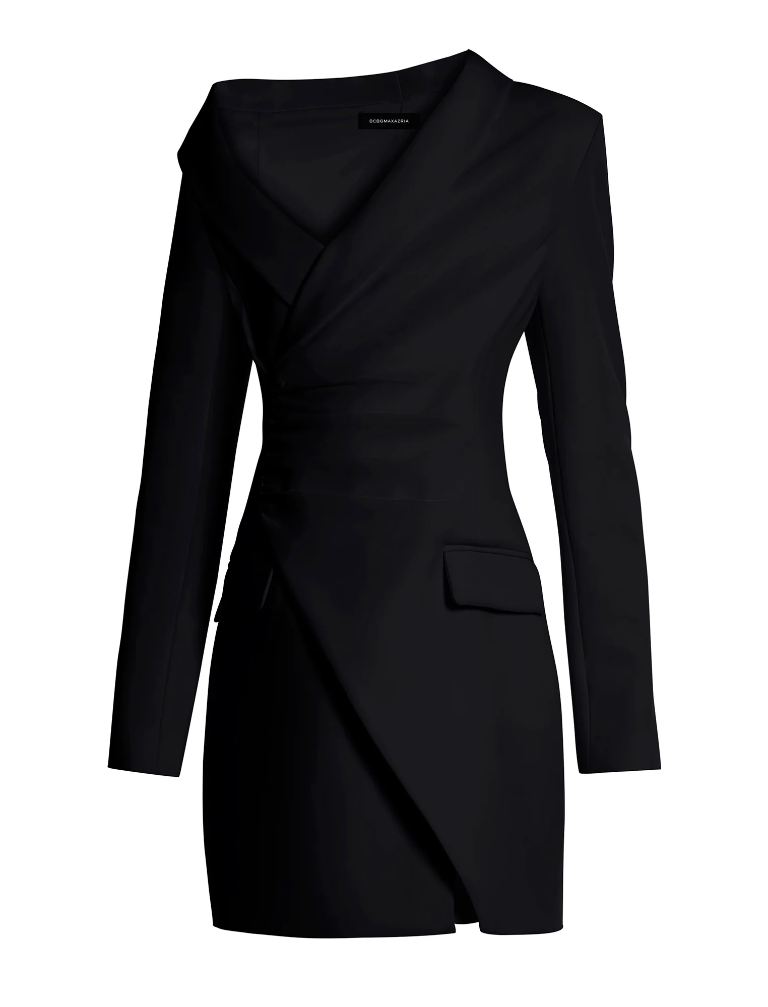 Asymmetrical Off Shoulder Dress - Image 9