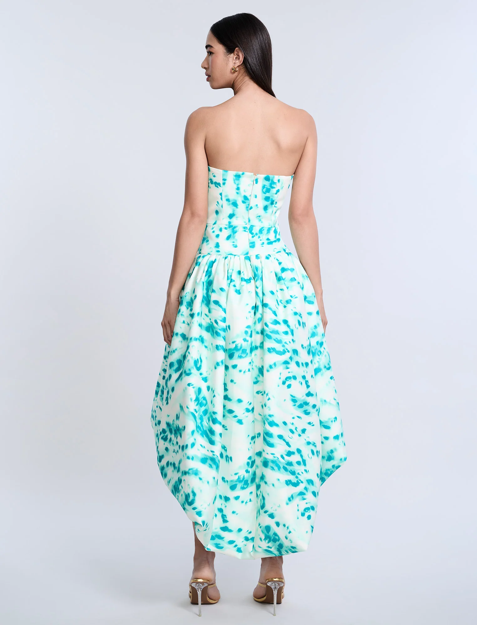 Bubble Hem Dress - Image 2