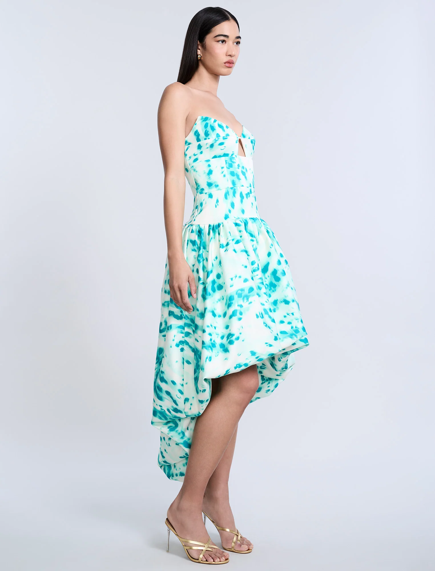 Bubble Hem Dress - Image 3