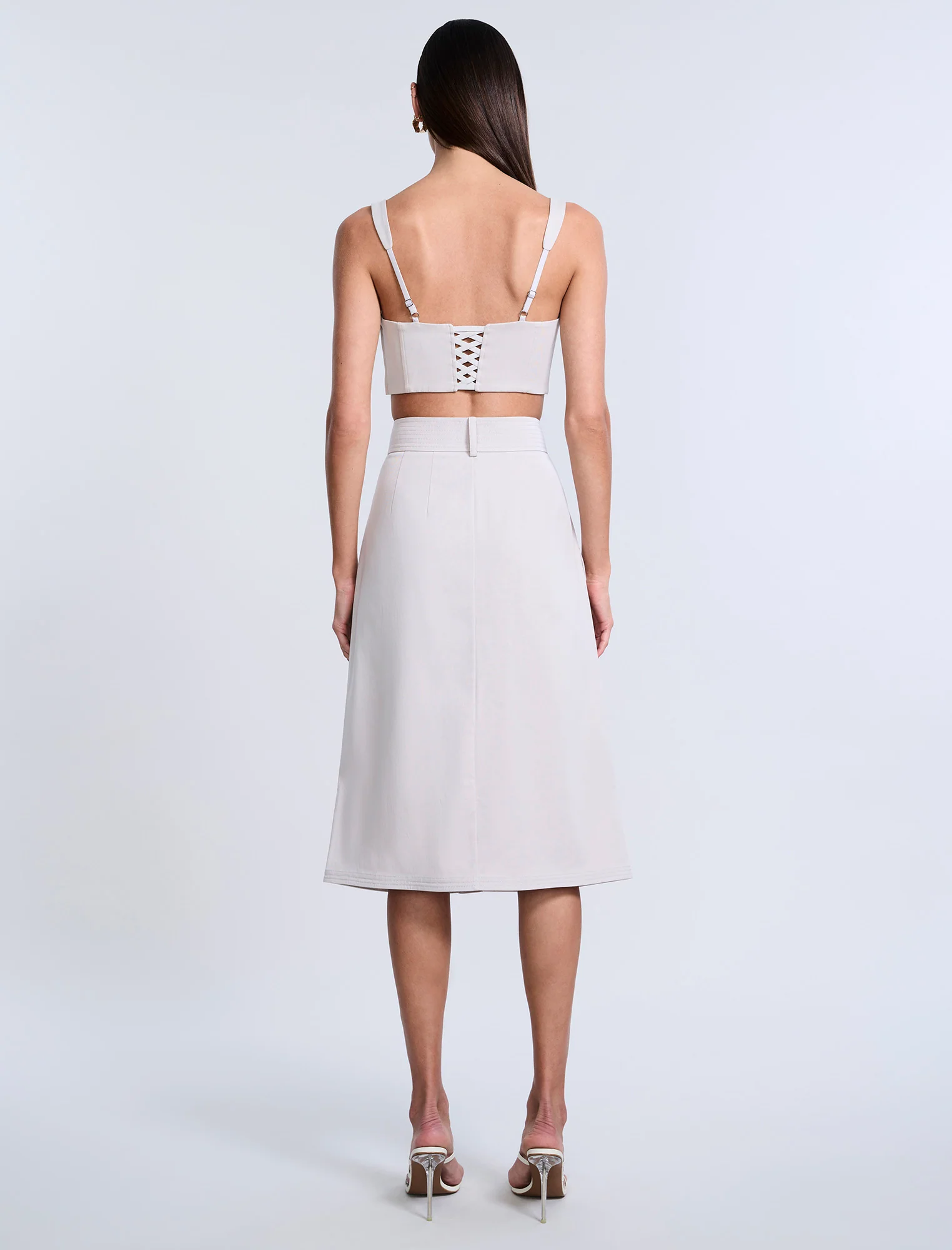 Button Front Cargo Skirt - Image 2