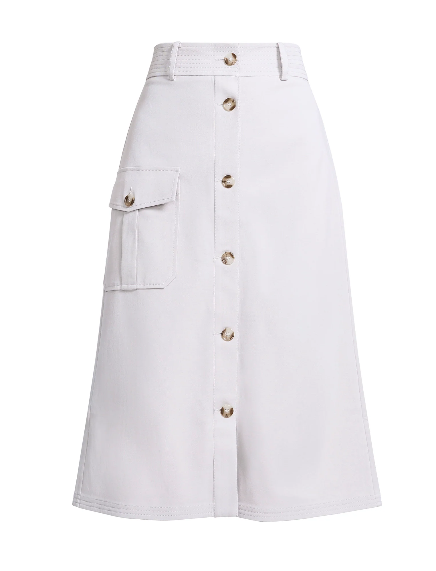Button Front Cargo Skirt - Image 9