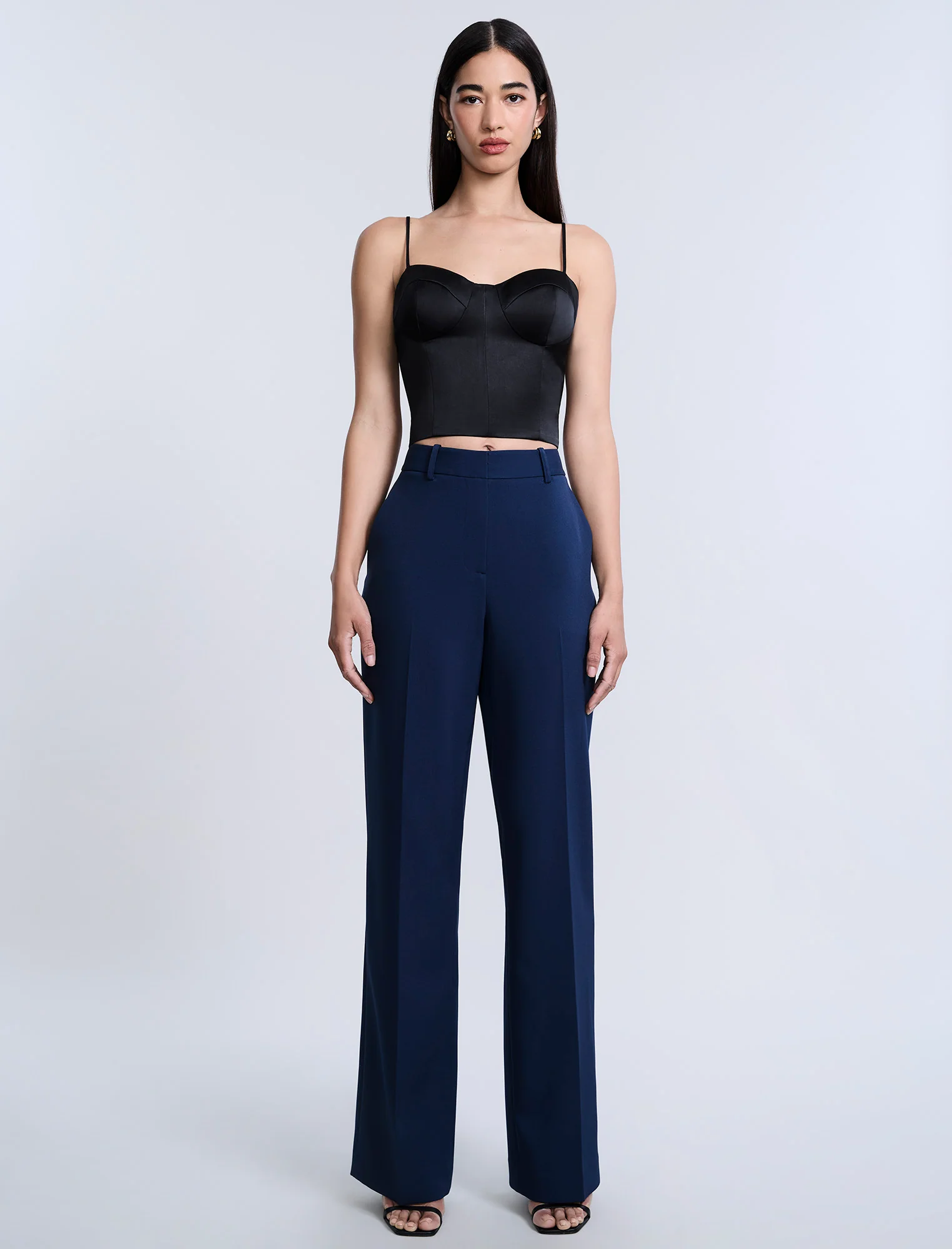 Cady Relaxed Straight Pant
