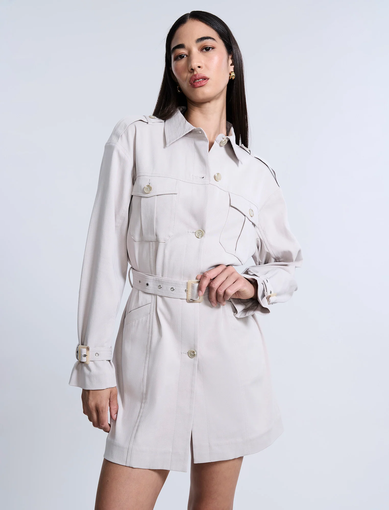 Cargo Coat Dress - Image 5