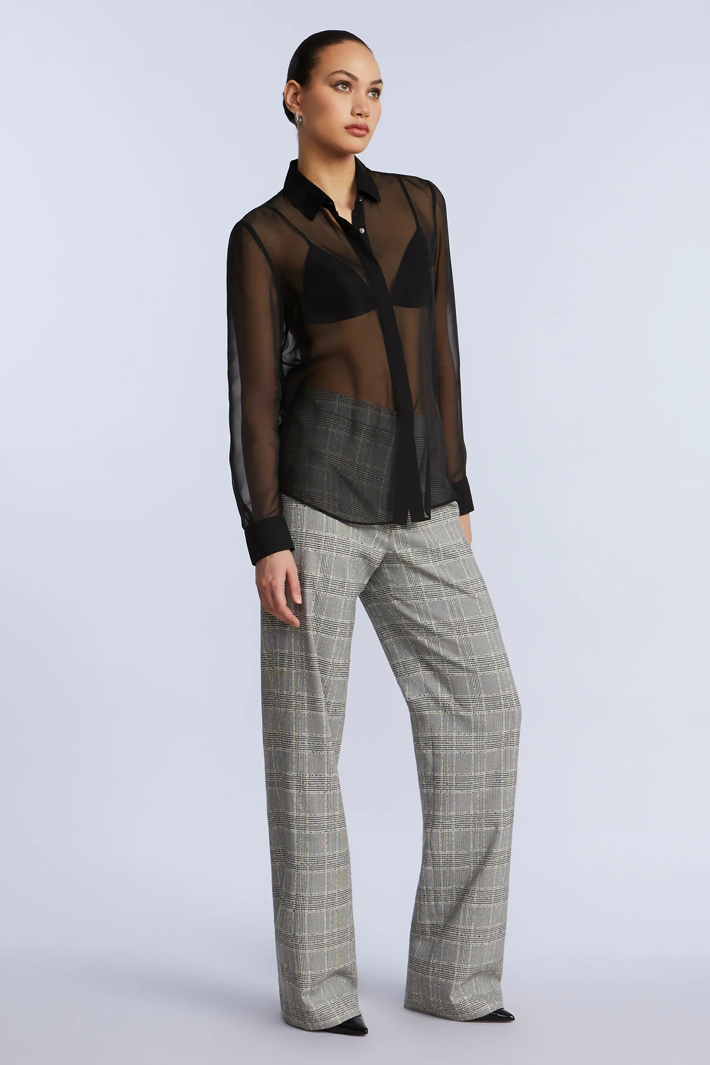 Chiffon Button Down - Image 4