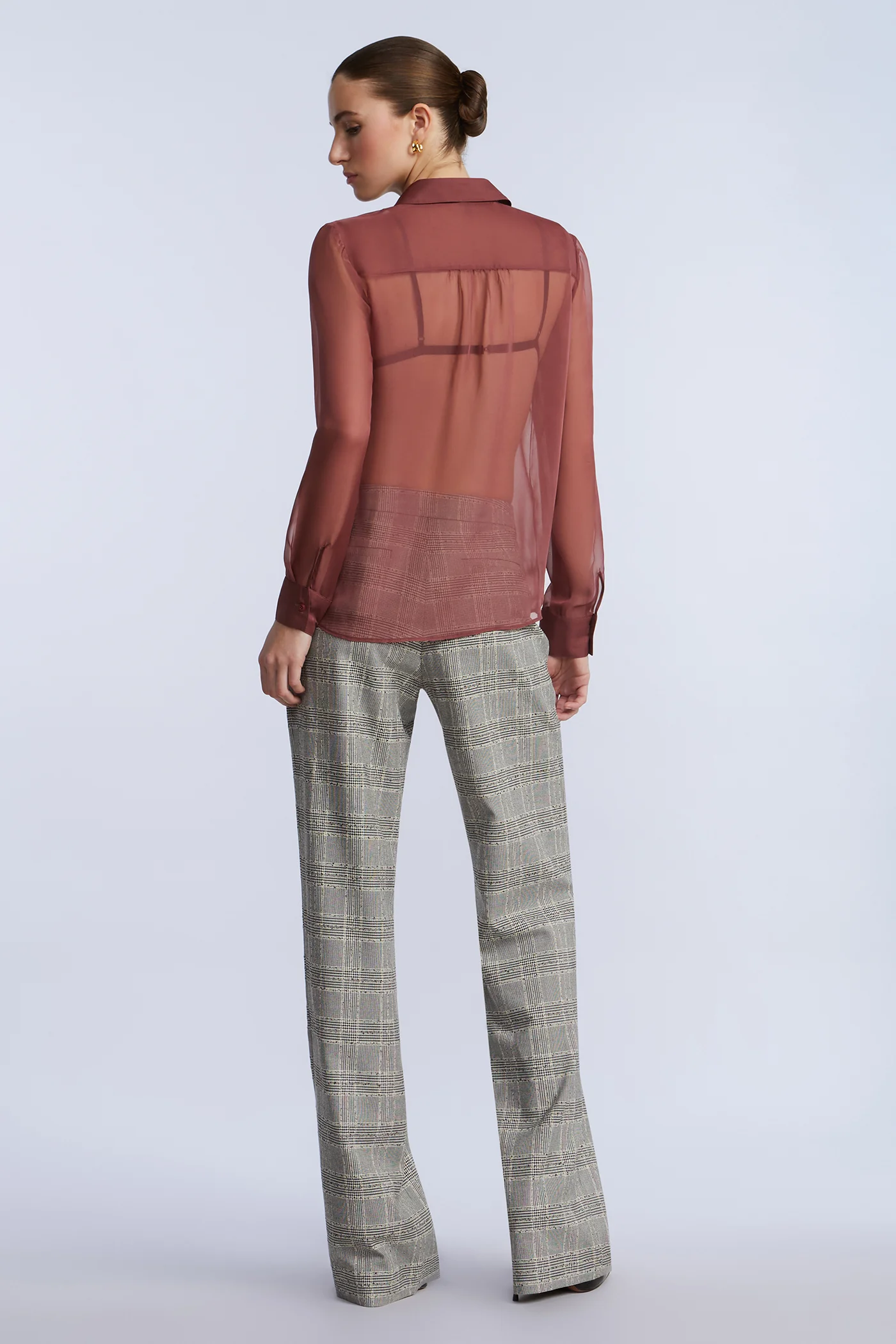 Chiffon Button Down - Image 3