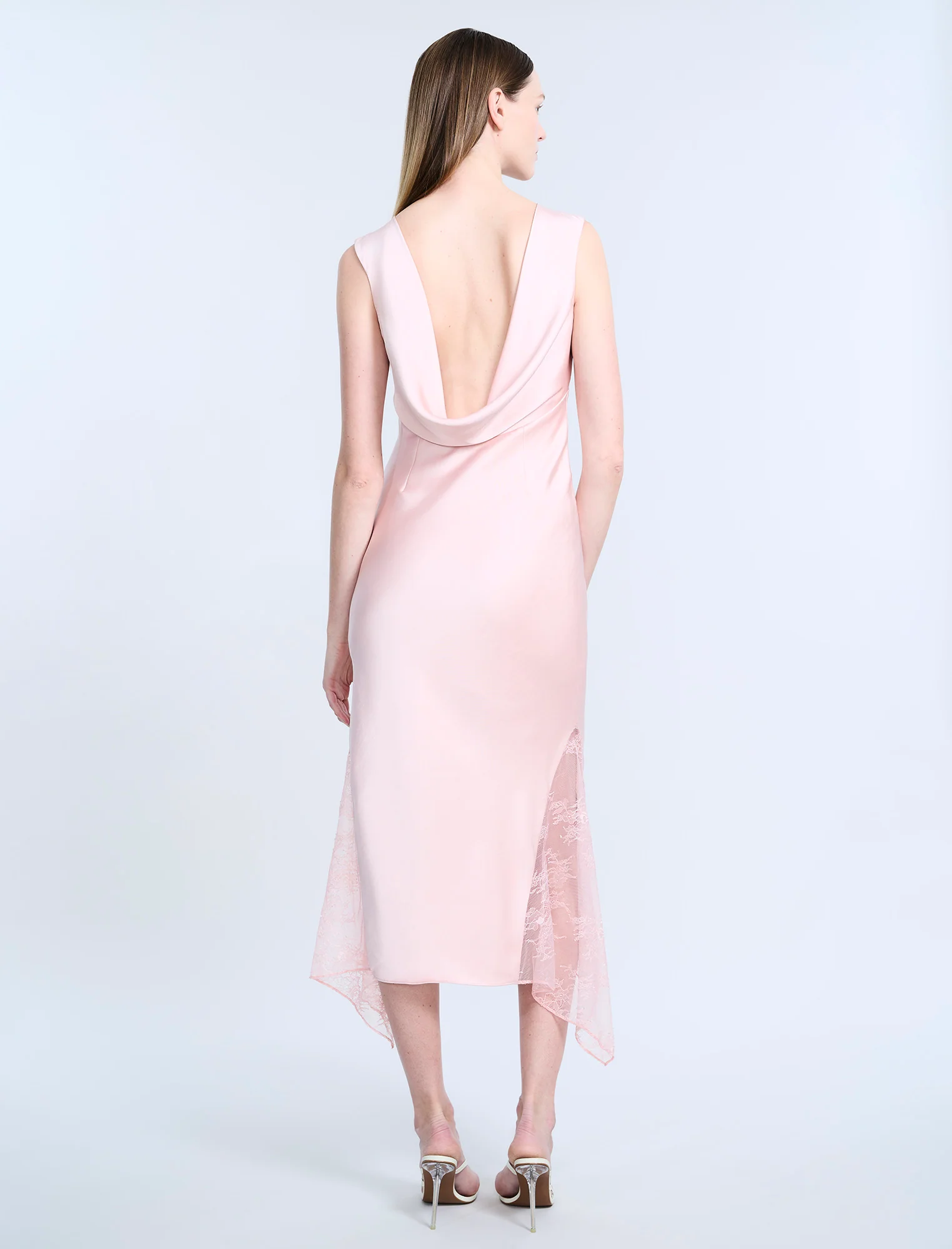 Cowl Back Dress - Image 2