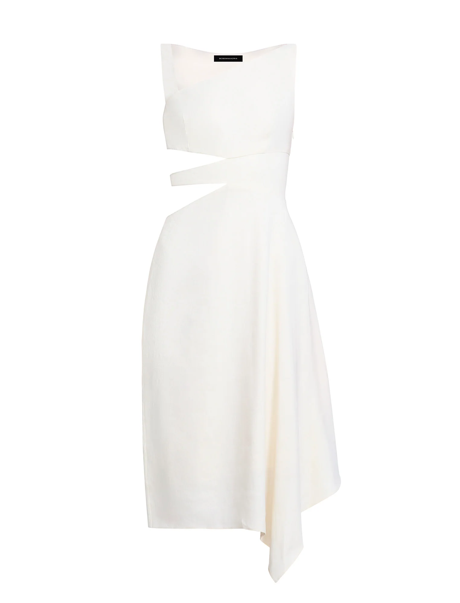 Cutout Linen Dress - Image 9