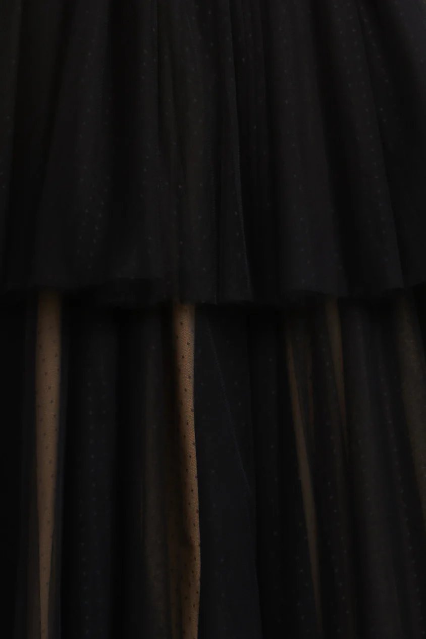 Dot Tulle Gown - Image 11