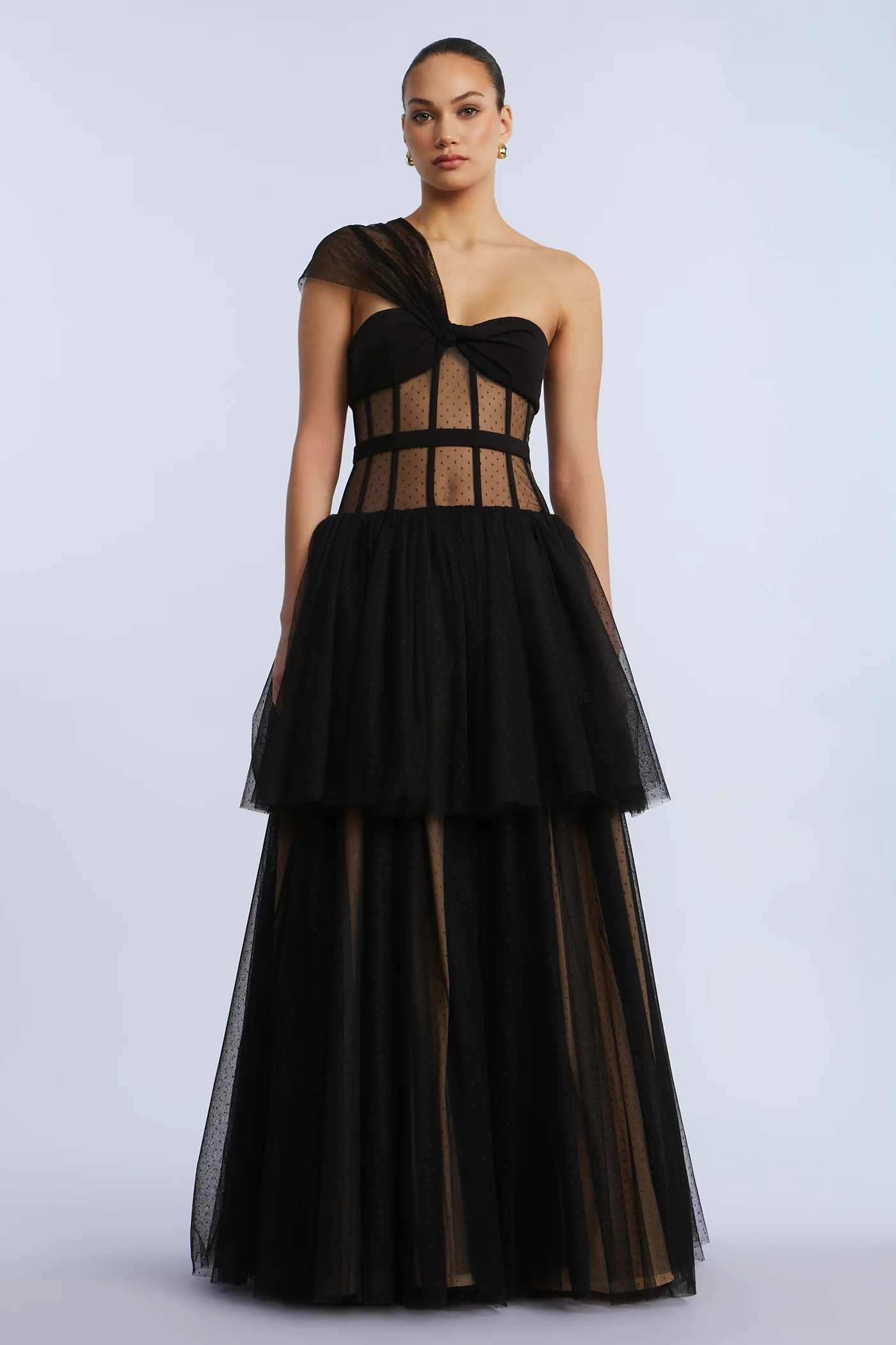 Dot Tulle Gown - Image 8