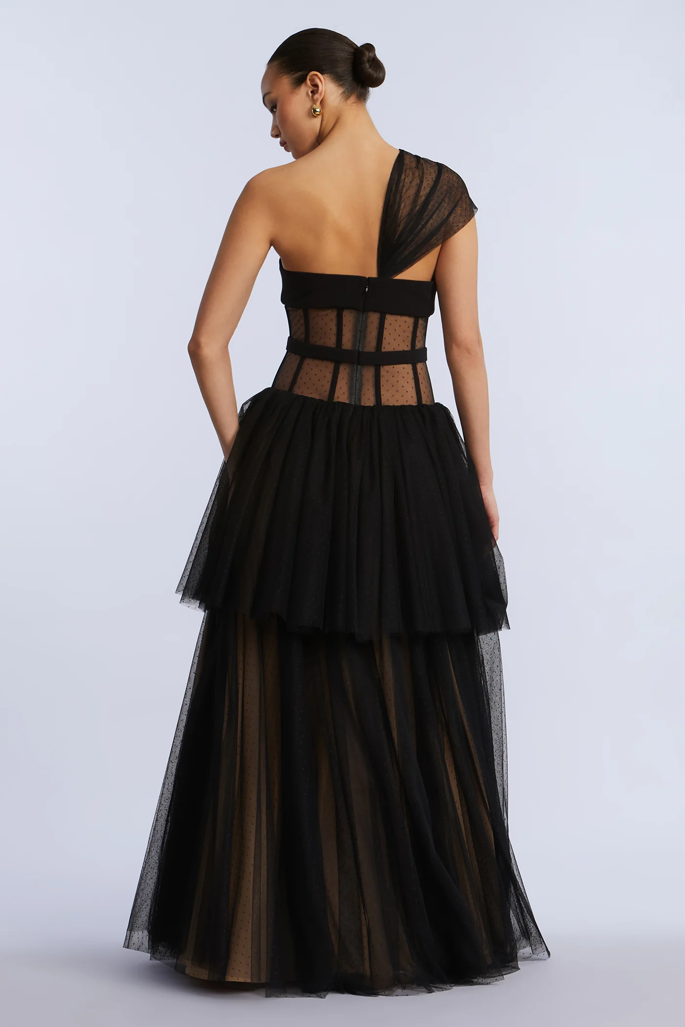 Dot Tulle Gown - Image 9