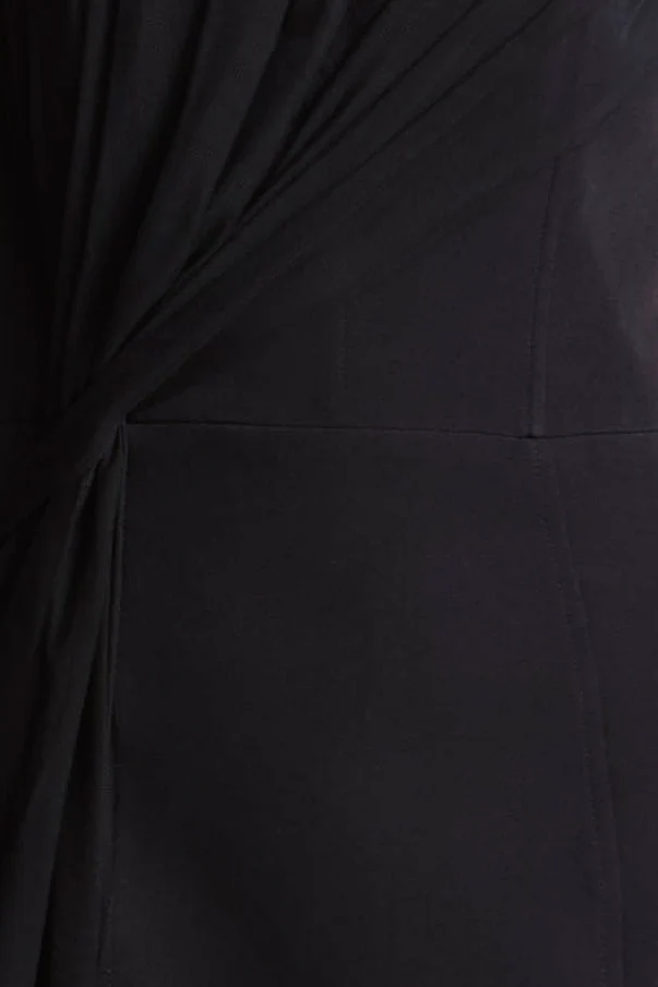 Draped Tulle Crepe Cocktail - Image 7