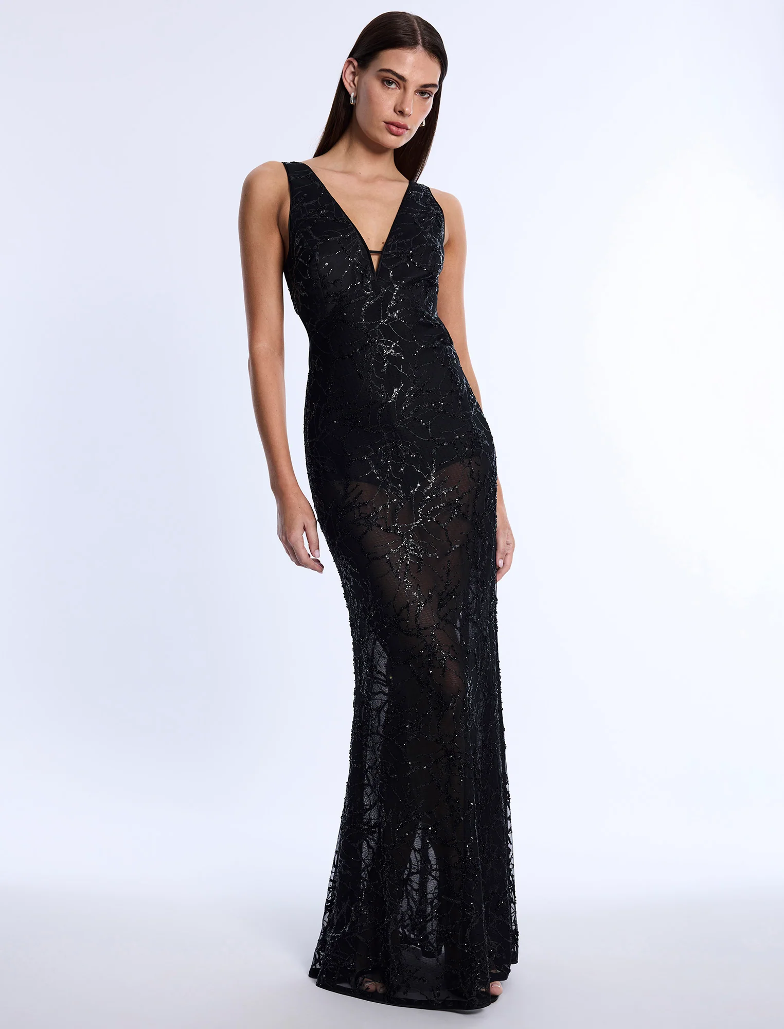 Embellished Cut-Out Gown - Image 4