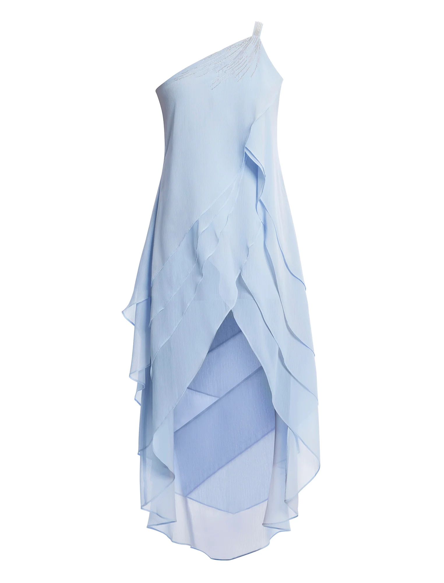 Embellished Sheer Layer Dress - Image 9