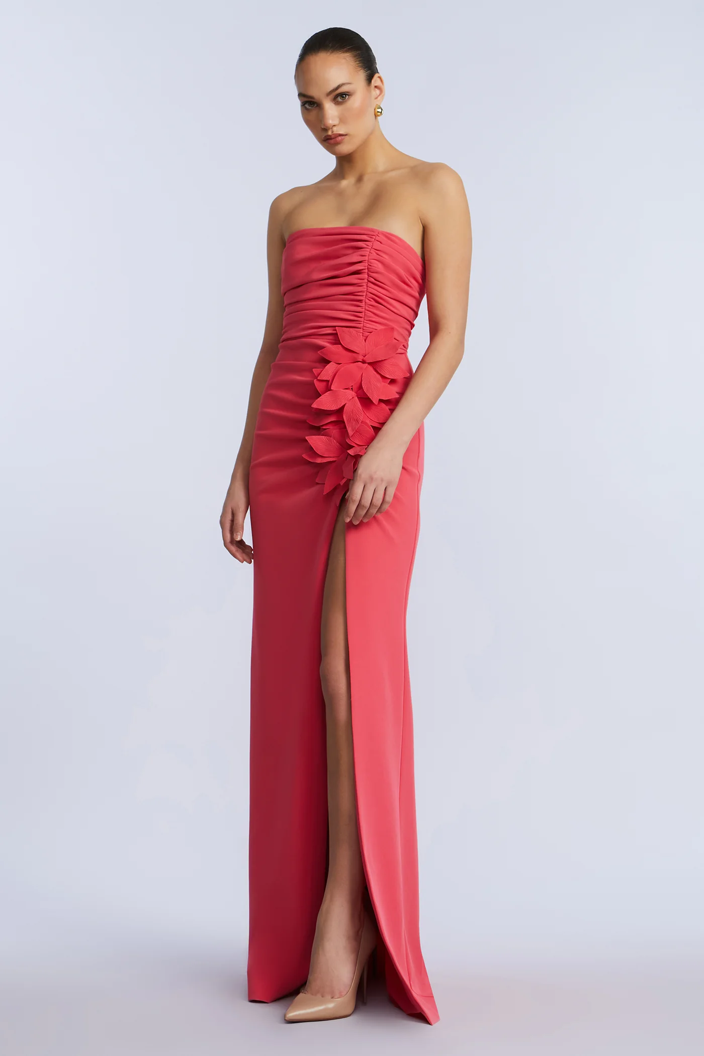 Flower Detail Gown - Image 3