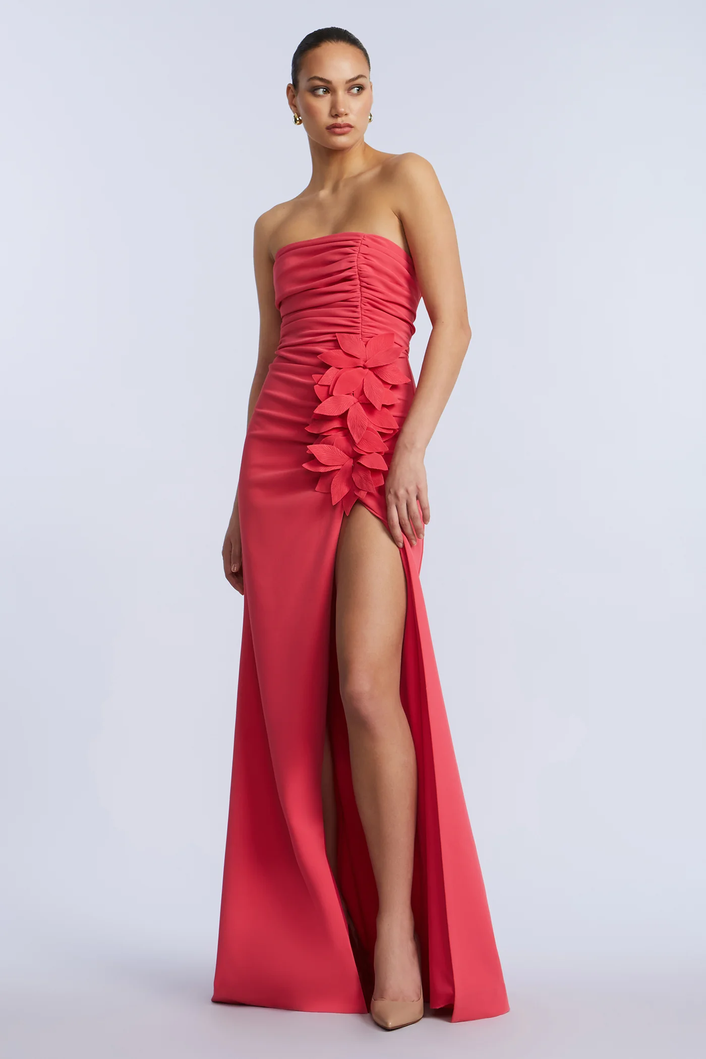 Flower Detail Gown - Image 5
