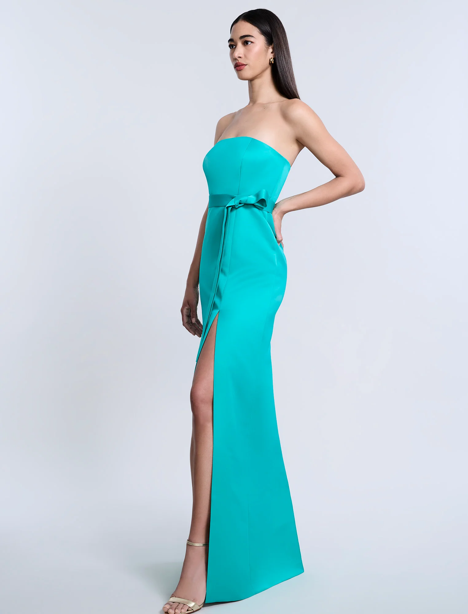 Folded Detail Gown - Image 3