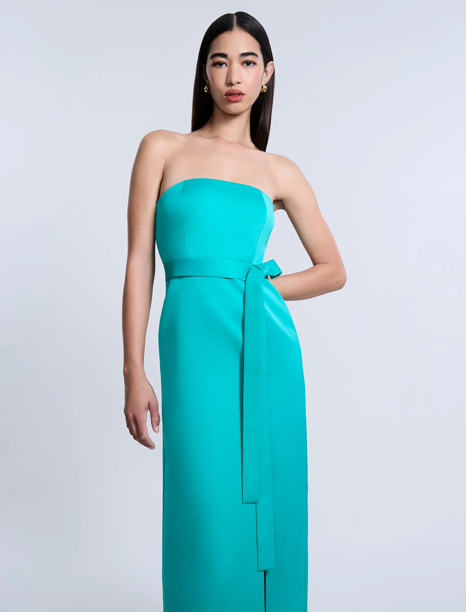 Folded Detail Gown - Image 4