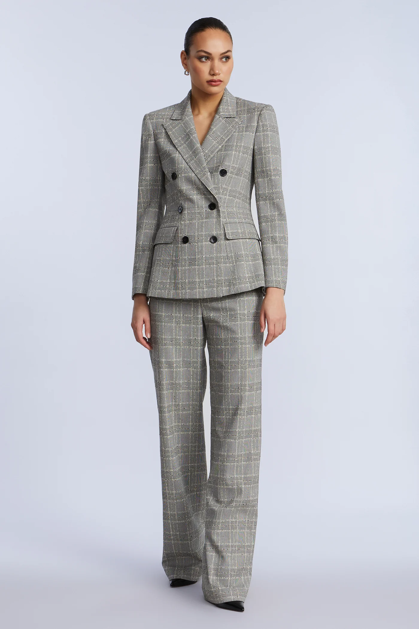 Glen Plaid Blazer - Image 5