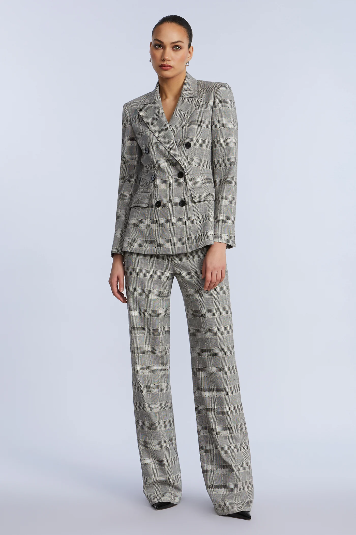 Glen Plaid Blazer - Image 7