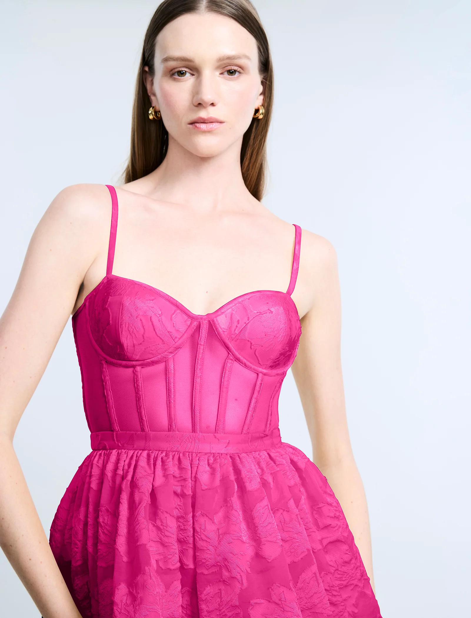 High Low Organza Tulle Gown - Image 4