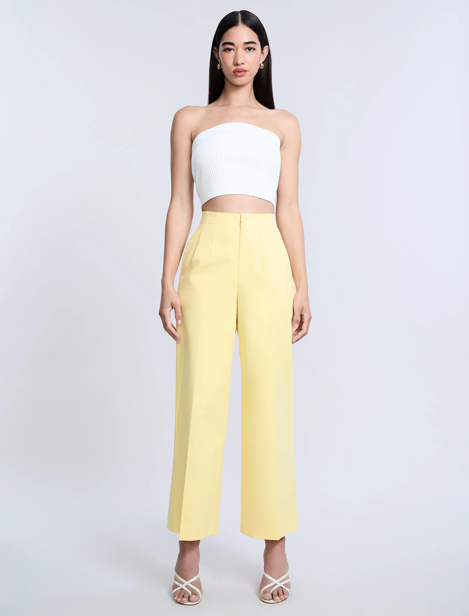 High Waist Cropped Pant - Image 4