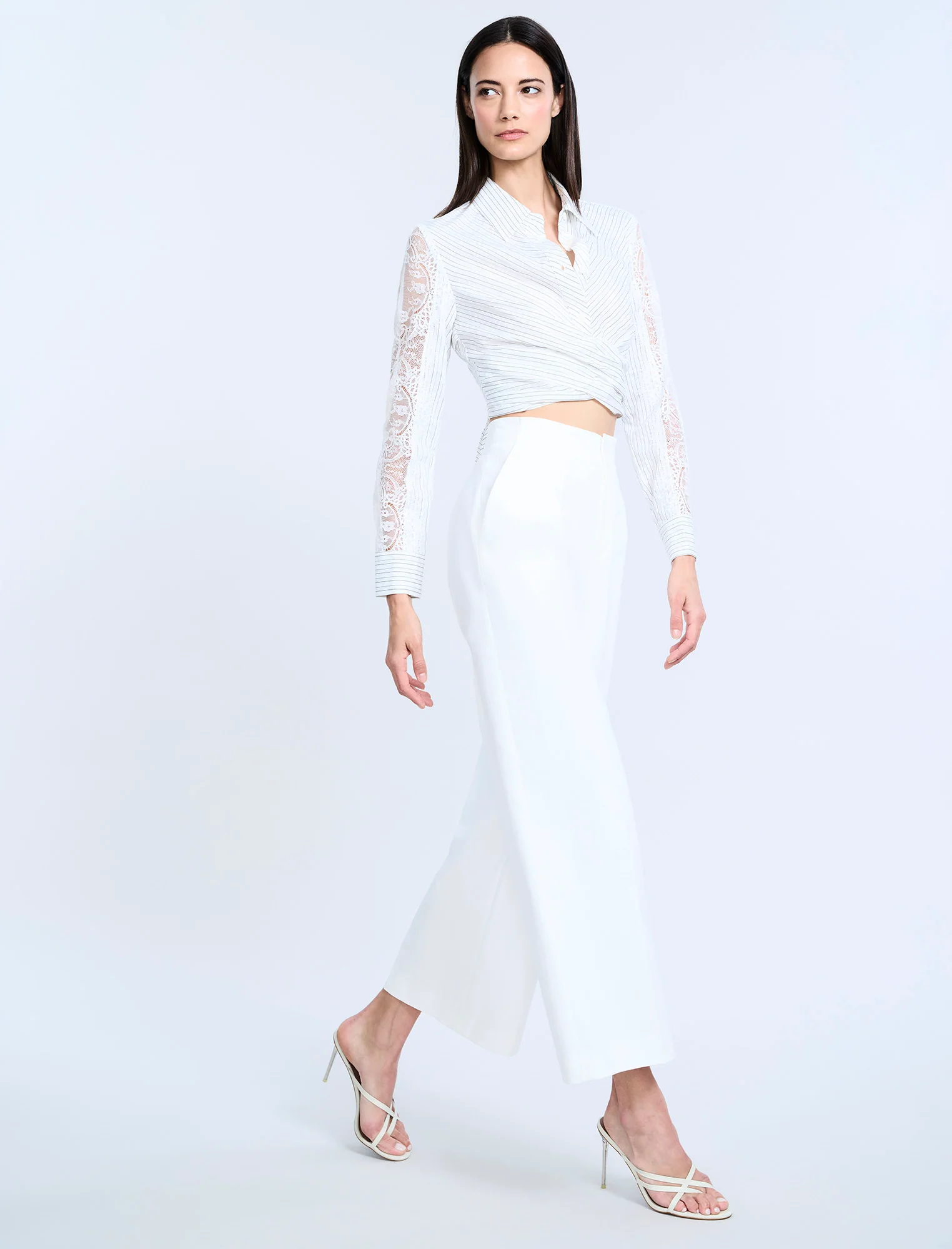 High Waist Cropped Pant - Image 3