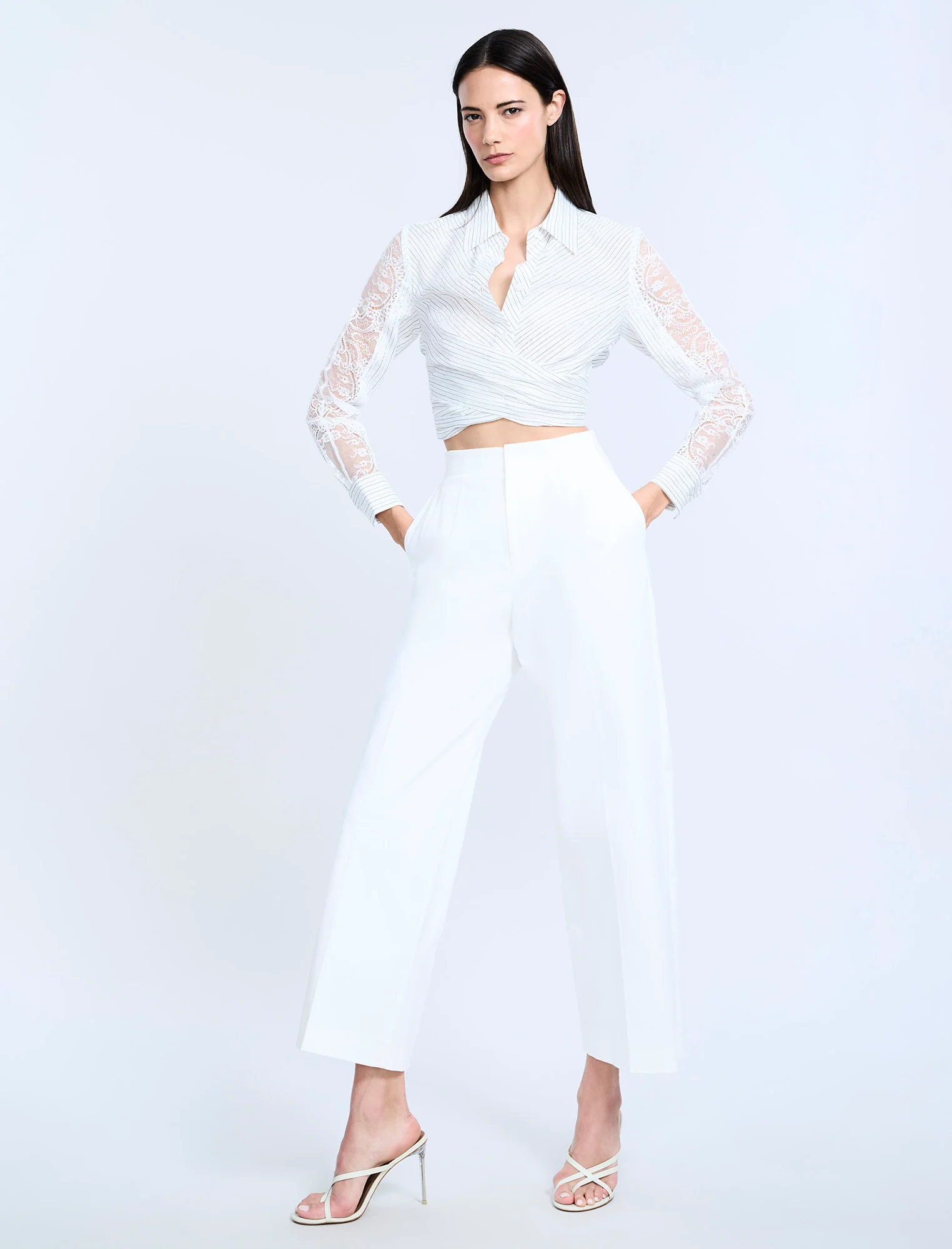 High Waist Cropped Pant - Image 5