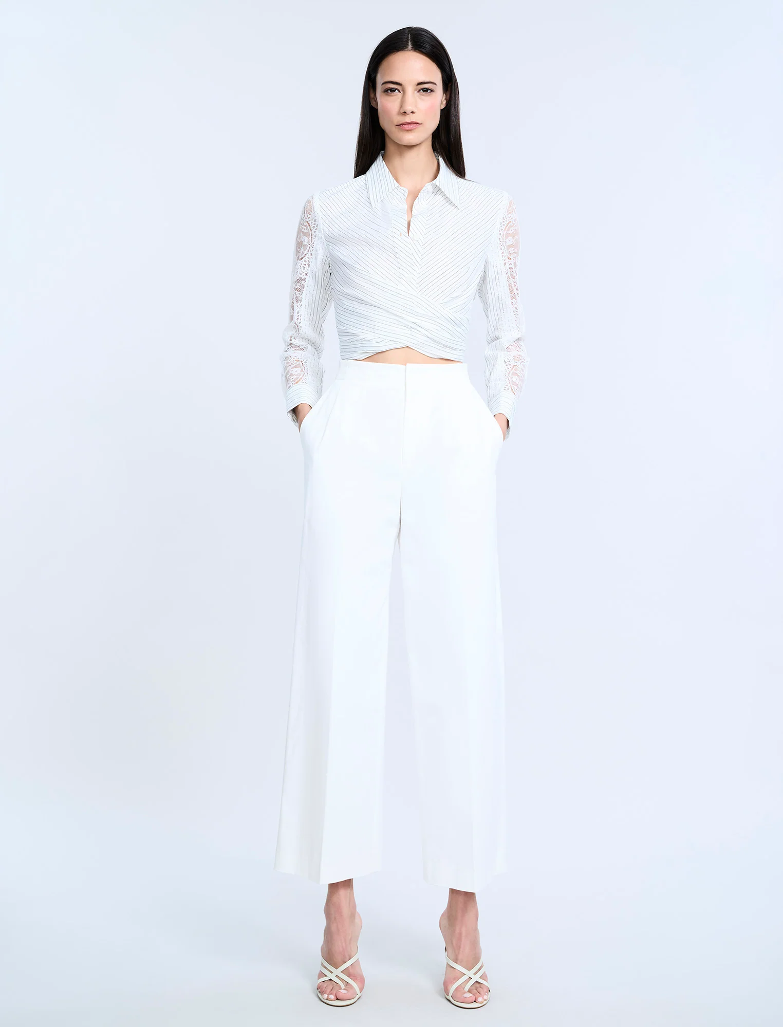 High Waist Cropped Pant - Image 6