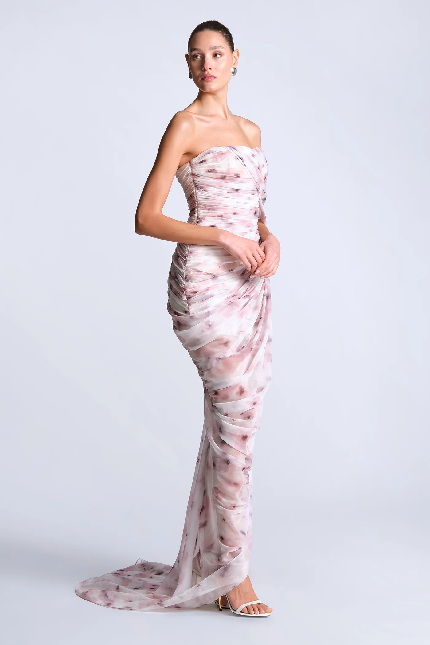 Isabella Printed Gown - Image 10