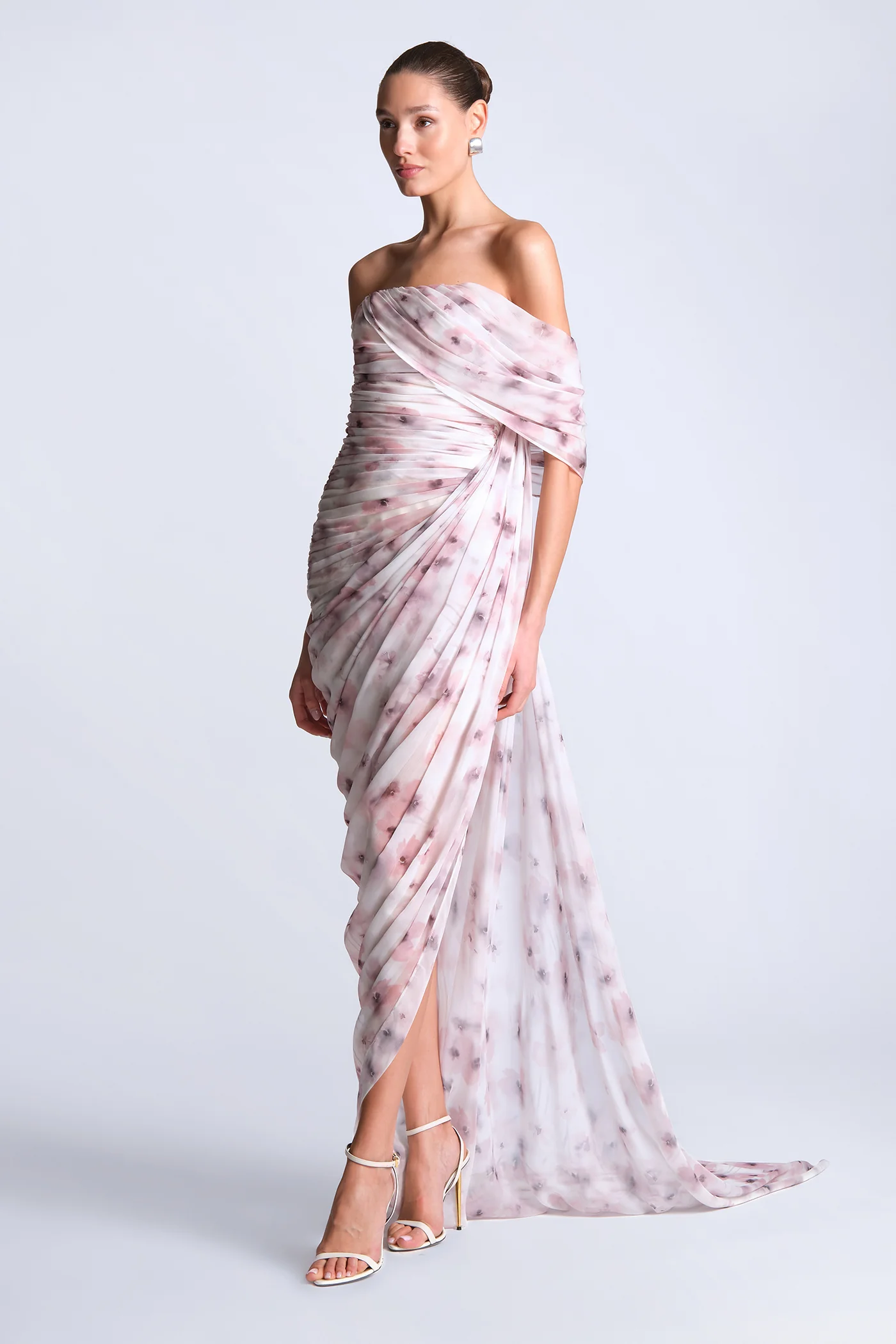Isabella Printed Gown - Image 4