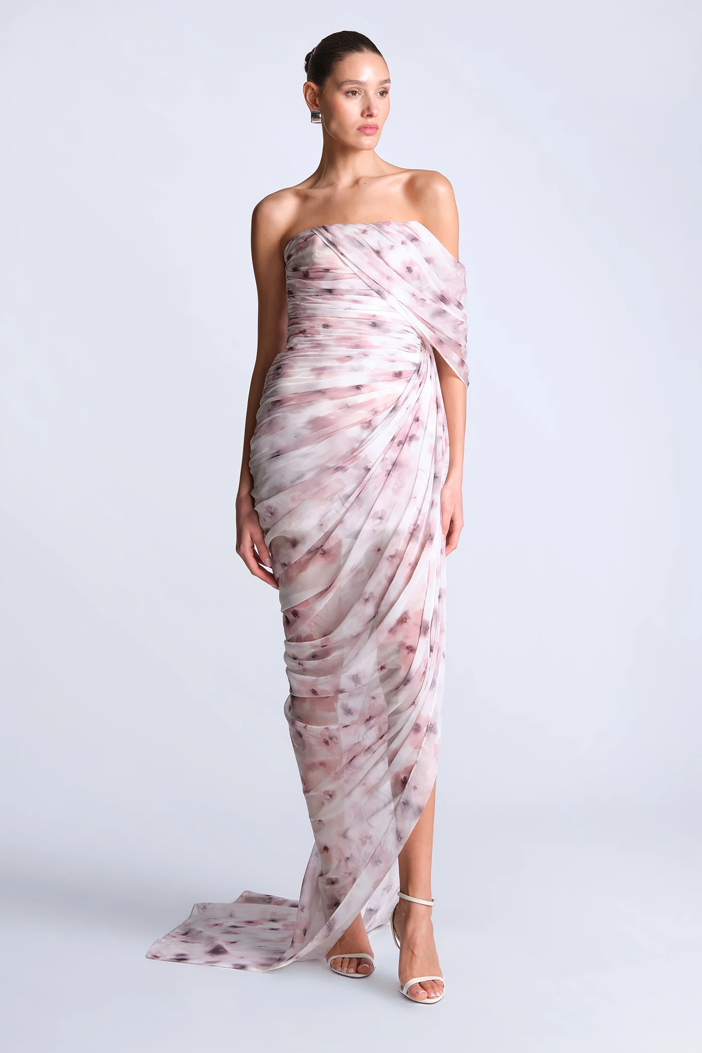 Isabella Printed Gown - Image 8