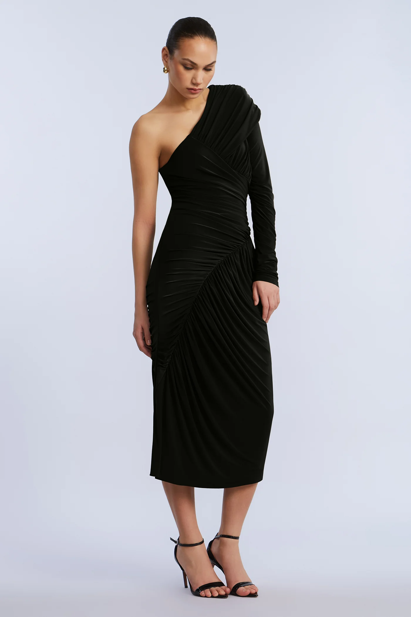Jersey Midi Dress - Image 3