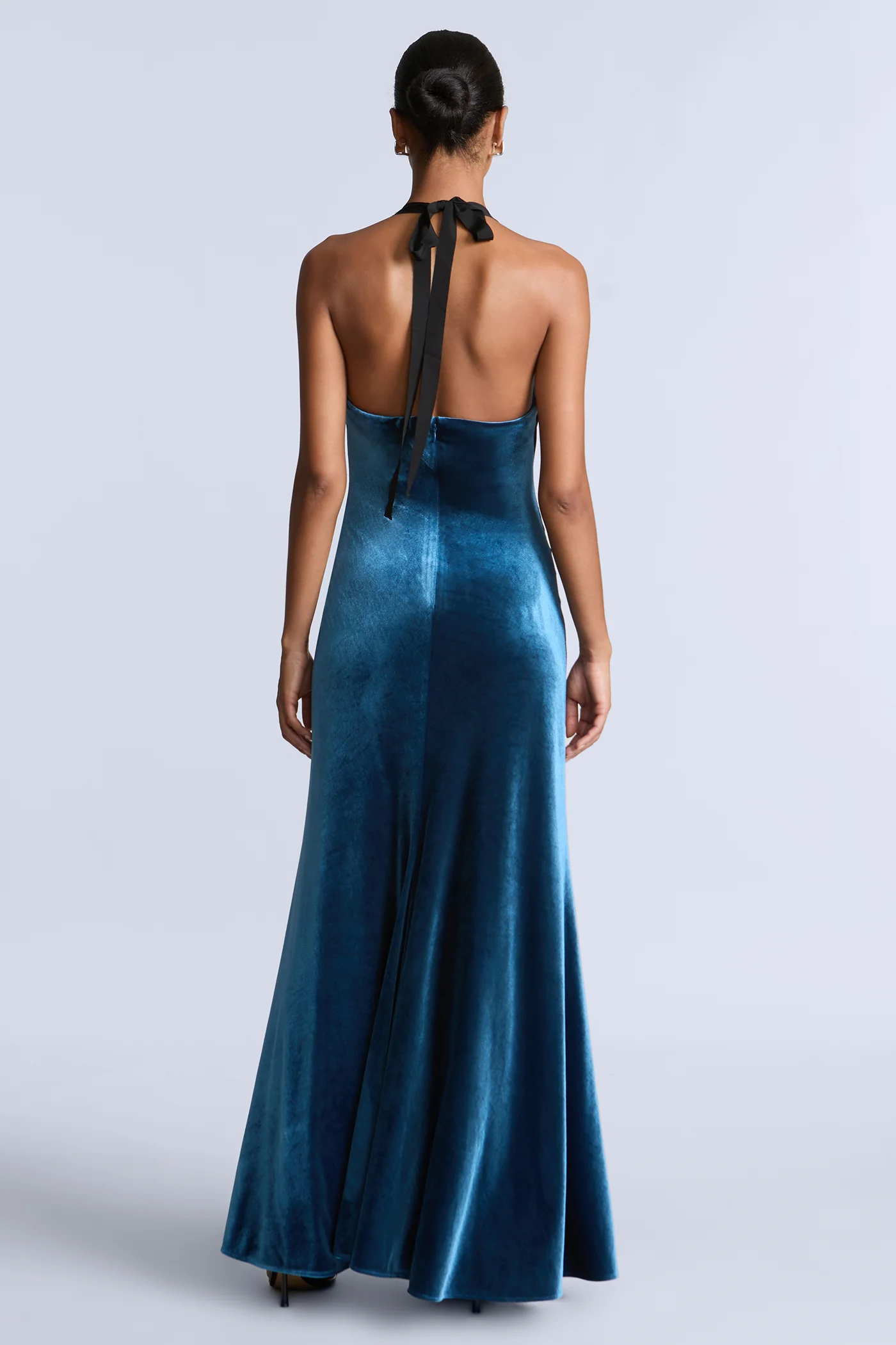 Lace Velvet Gown - Image 7