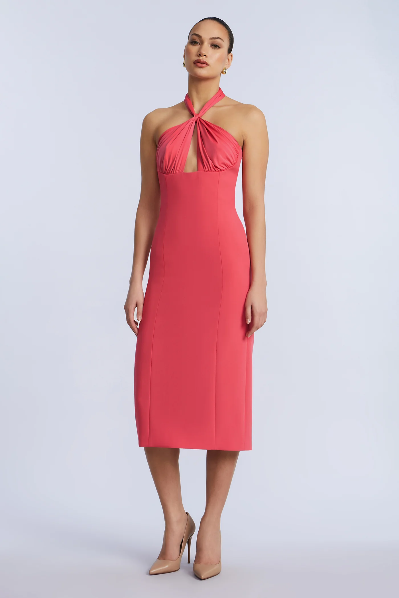 Midi Dress With A Twist - Image 5