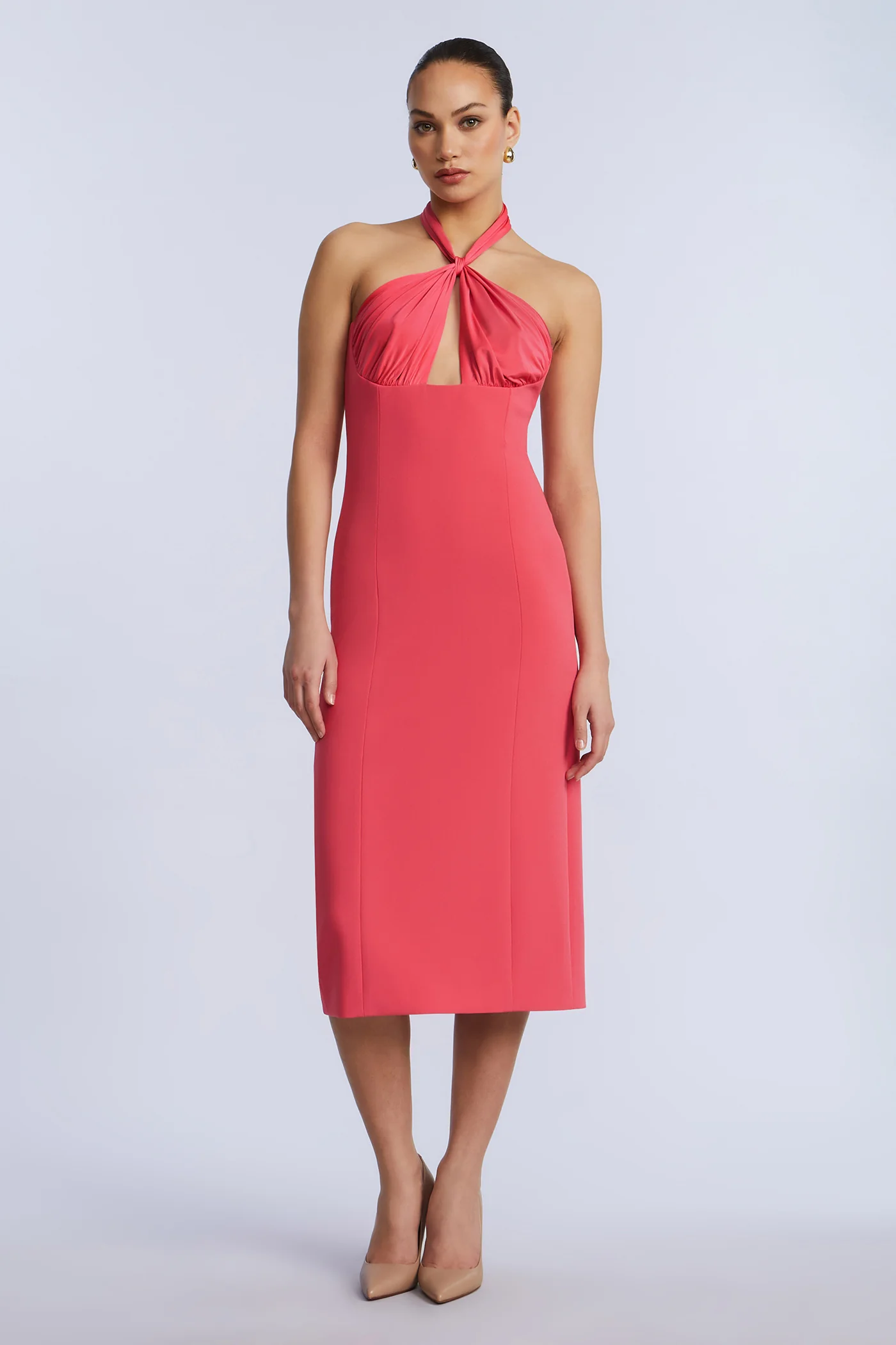 Midi Dress With A Twist - Image 6