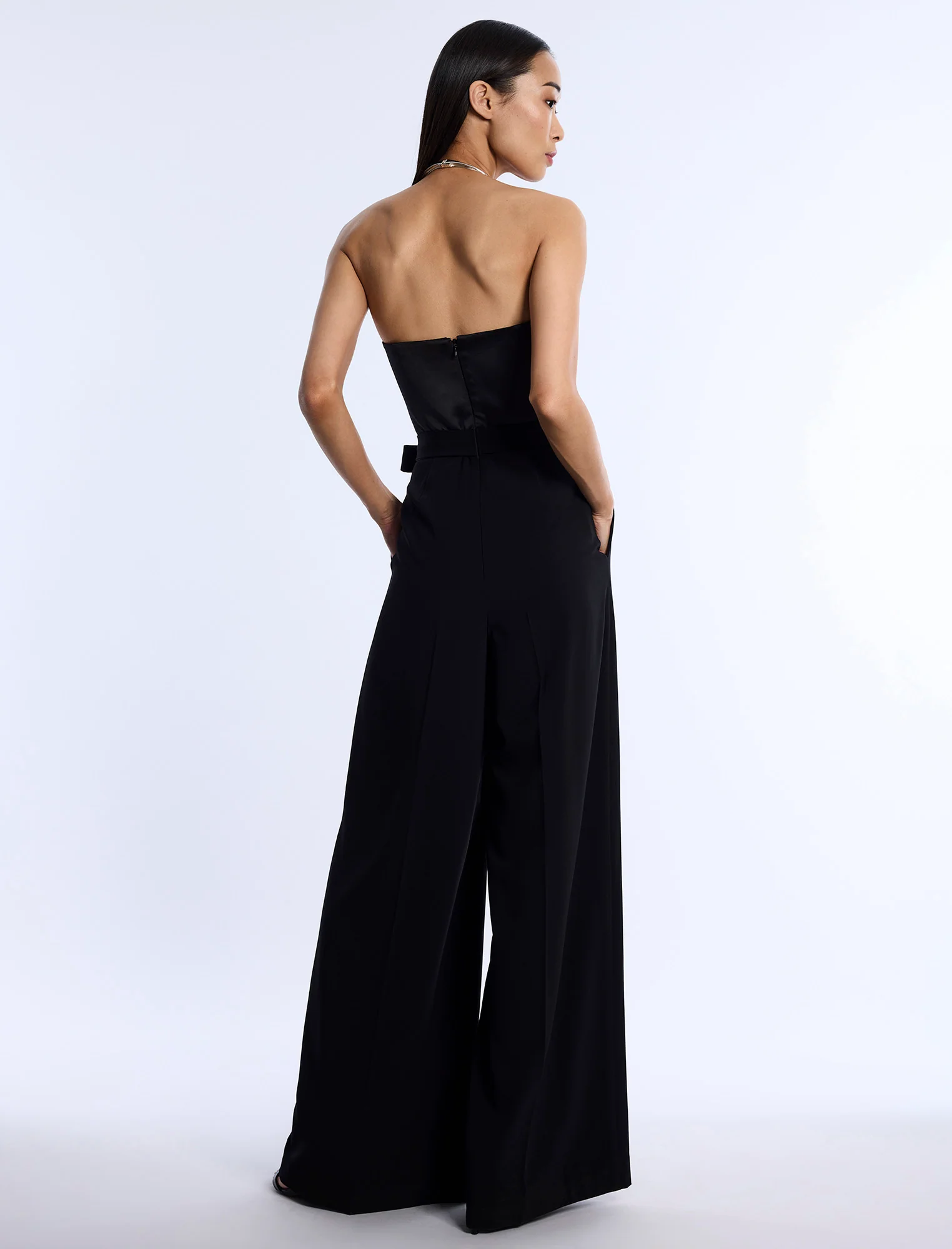 Mixed Media Jumpsuit - Image 2