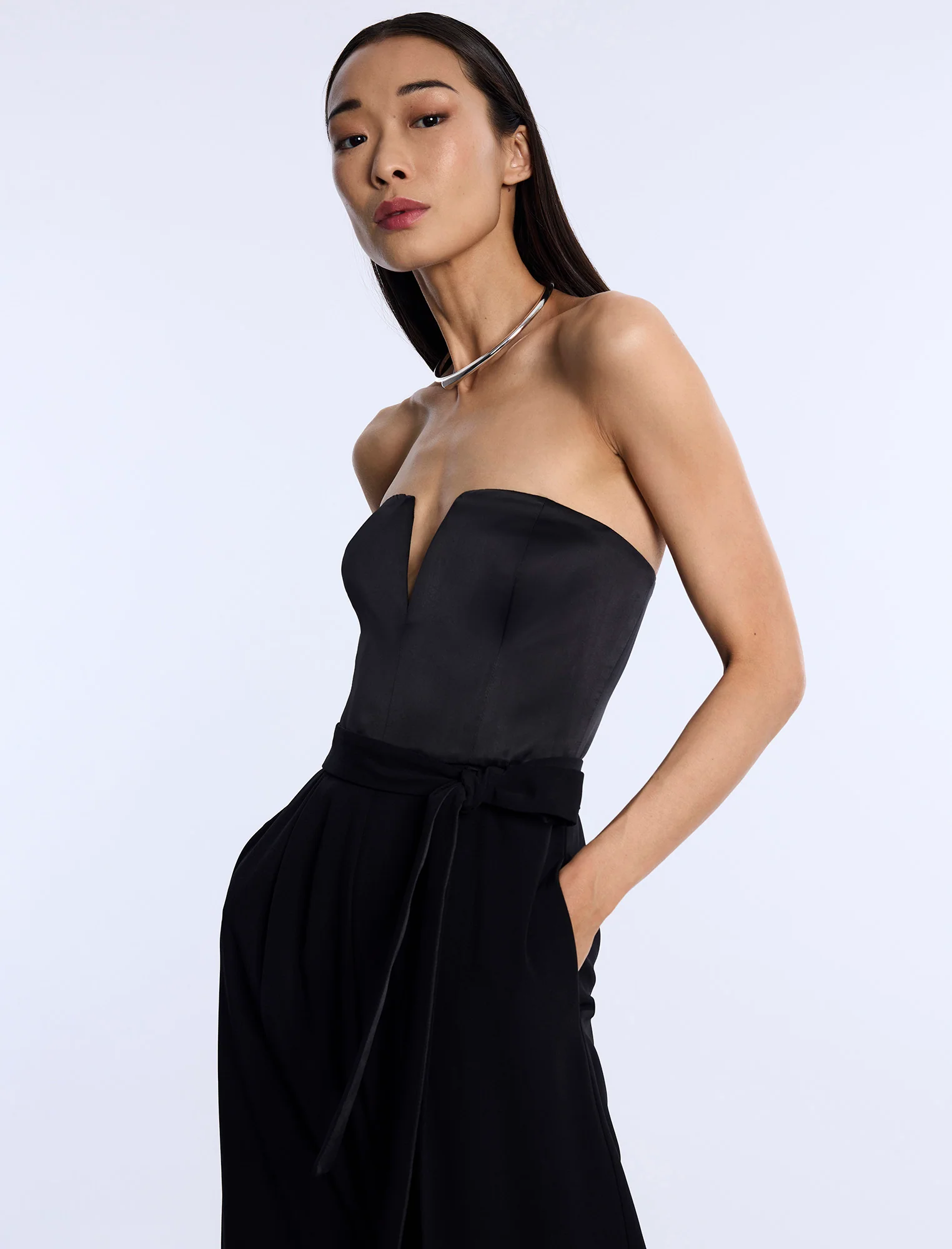 Mixed Media Jumpsuit - Image 6