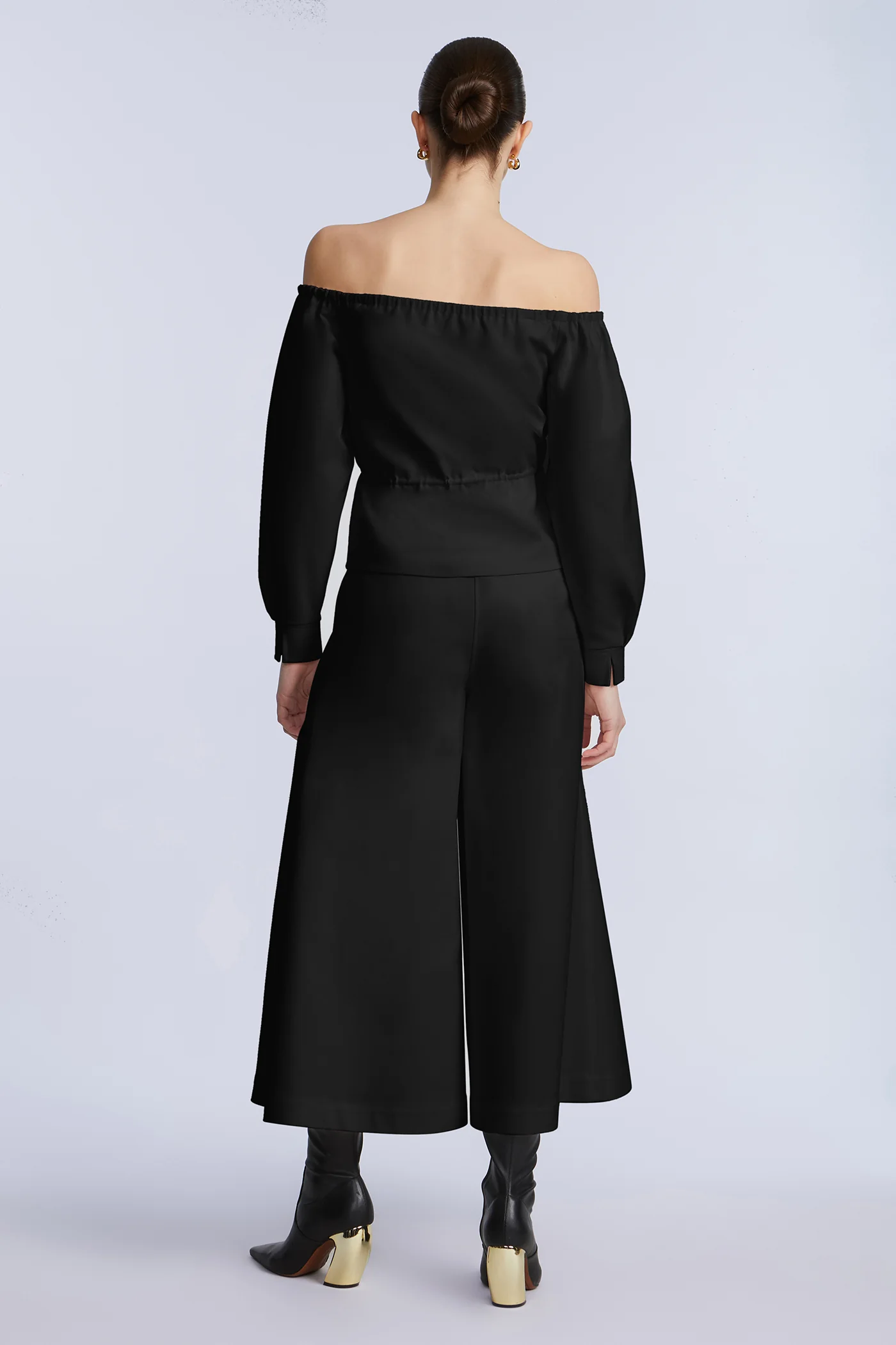 Off Shoulder Drawstring Top - Image 7
