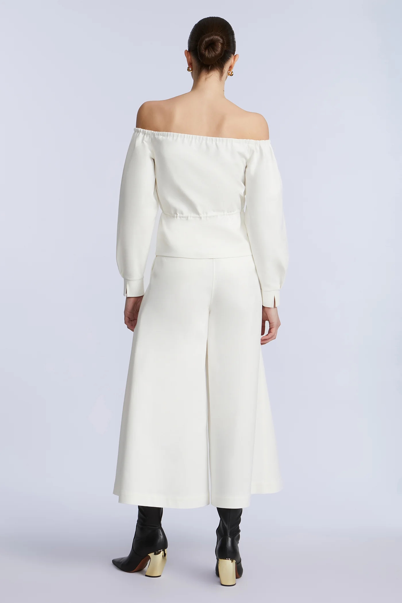 Off Shoulder Drawstring Top - Image 8