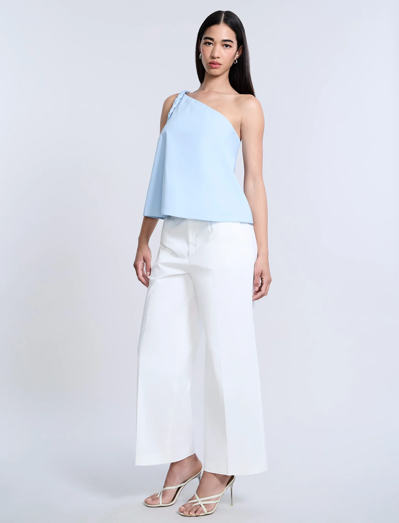 One Shoulder Braided Top - Image 4