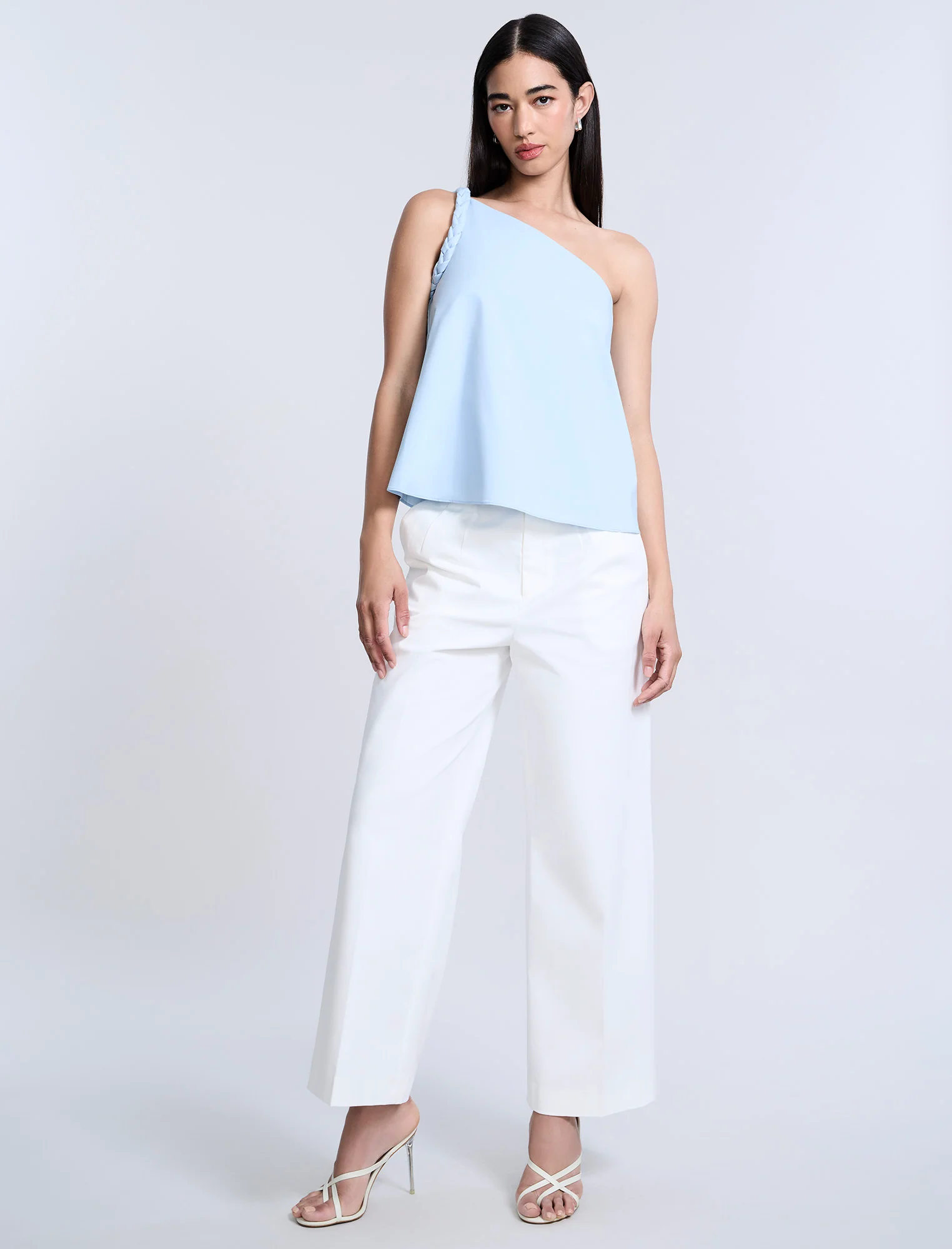 One Shoulder Braided Top - Image 6