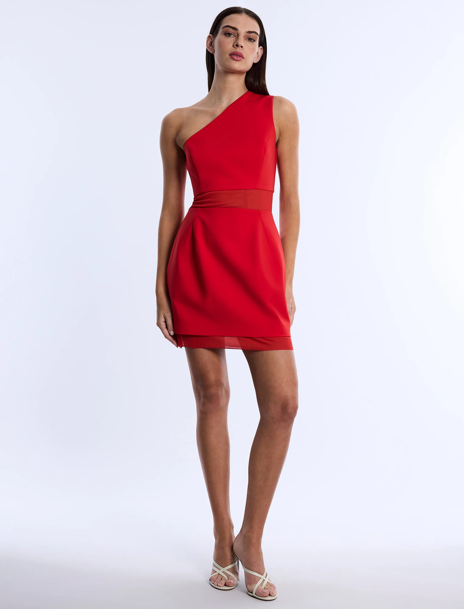 One Shoulder Mini Dress - Image 6