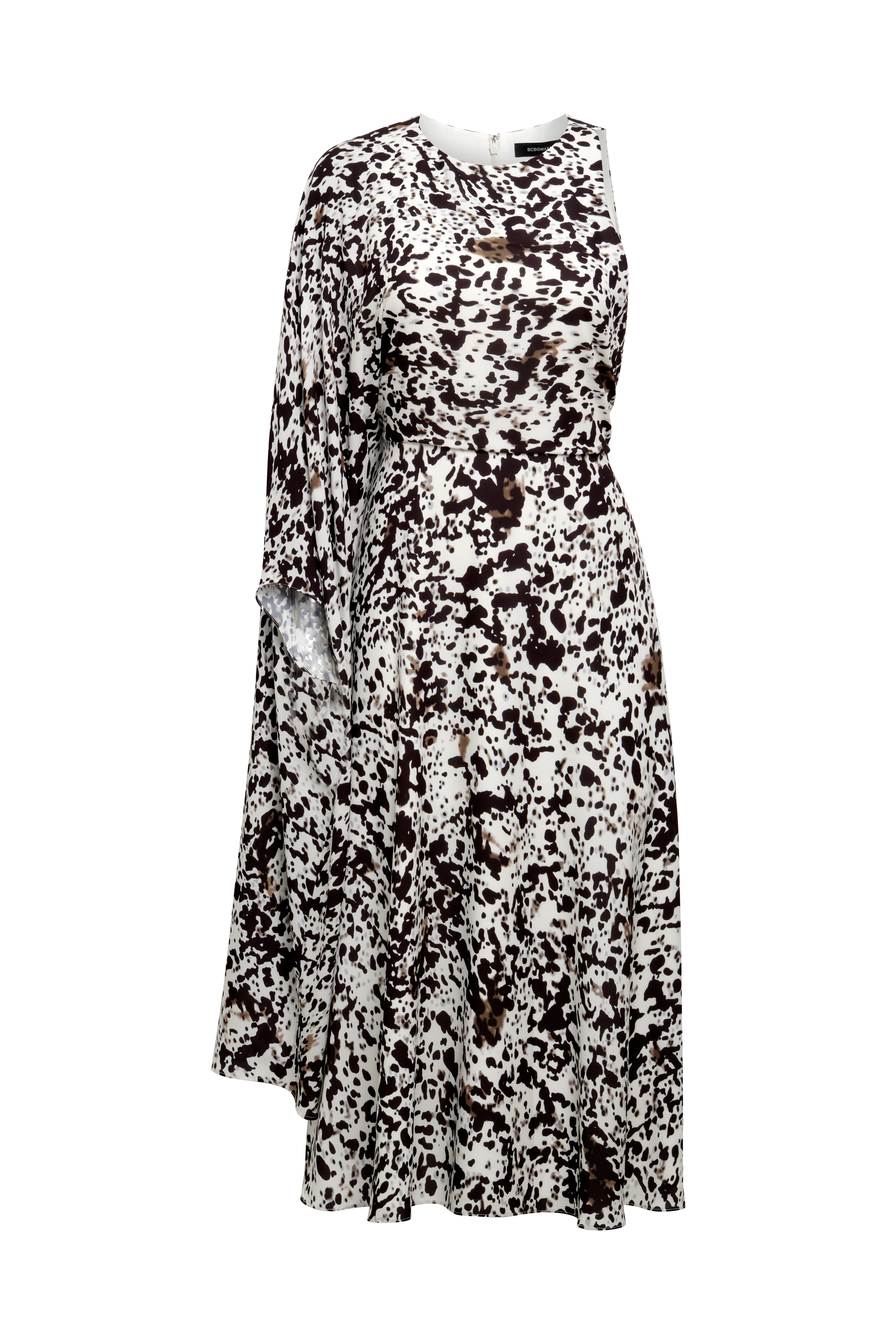 One Sleeve Midi Dress - Image 11